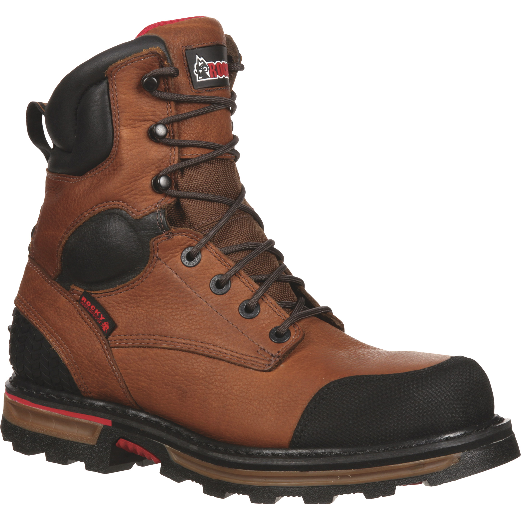 Rocky Element 8Inch Waterproof Soft Toe Work Boots