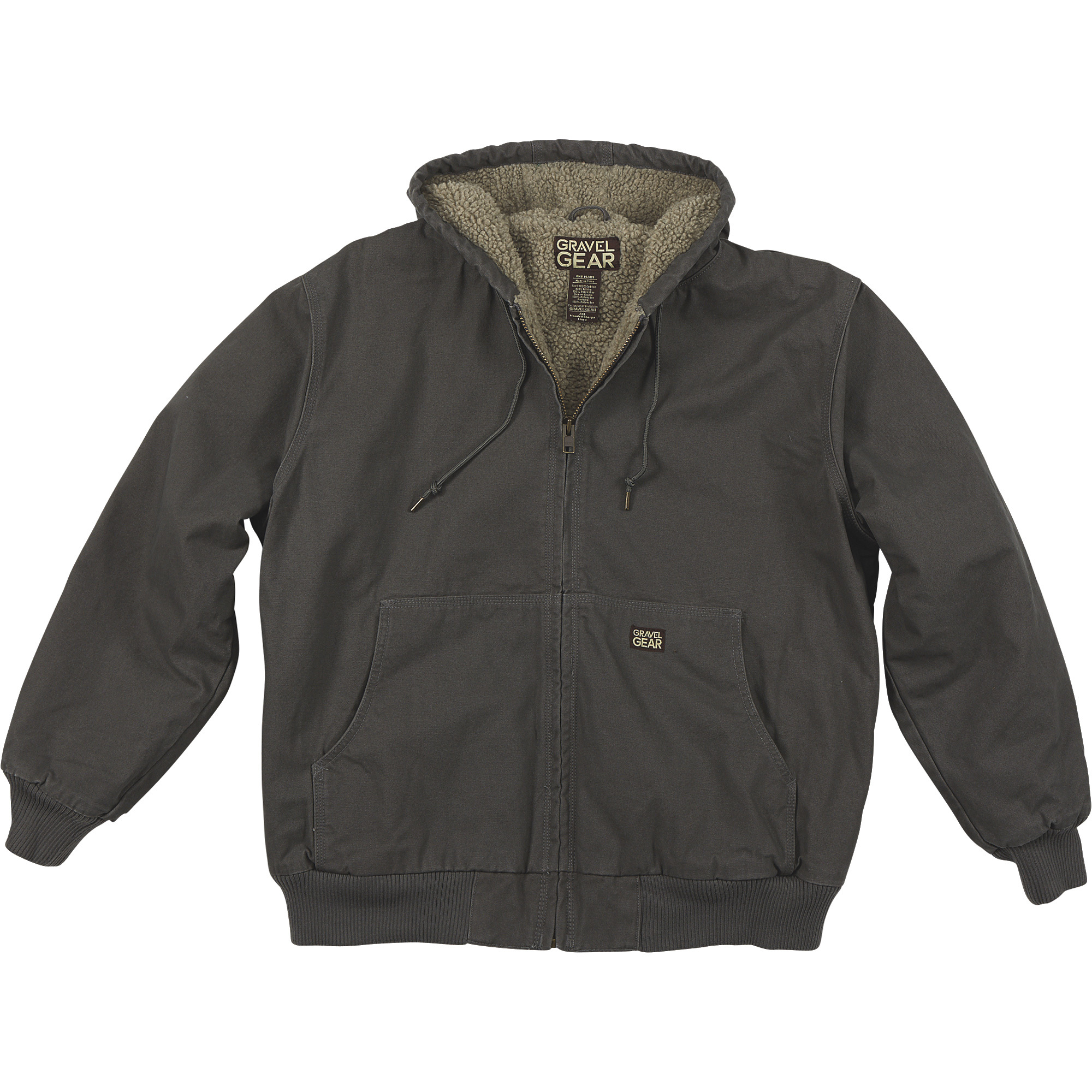 Gravel Gear Sherpa-Lined Tundra Jacket â Gray, Medium