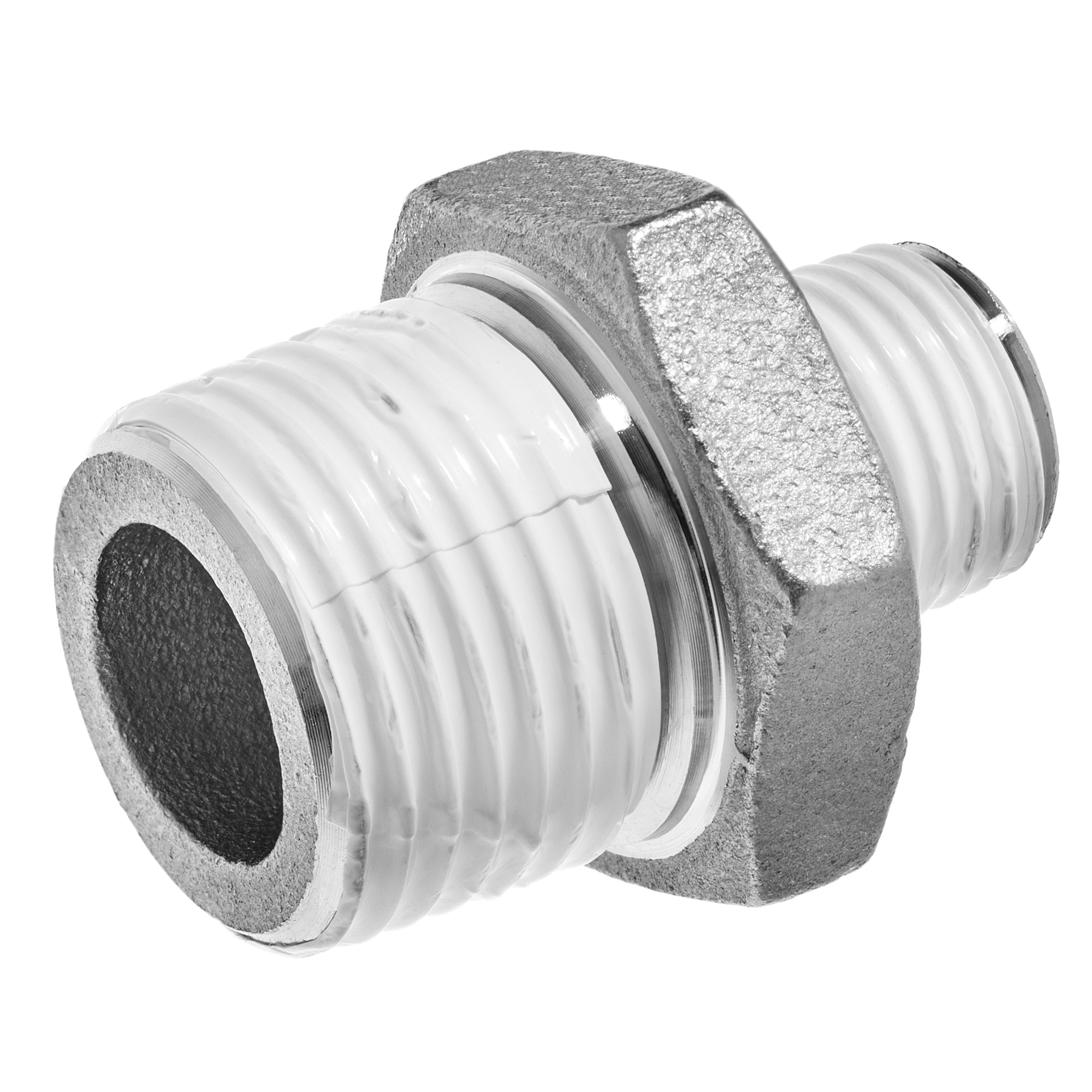 Pipe Fitting w/ Thread Sealant - 304 Stainless Steel - Class 150 ...