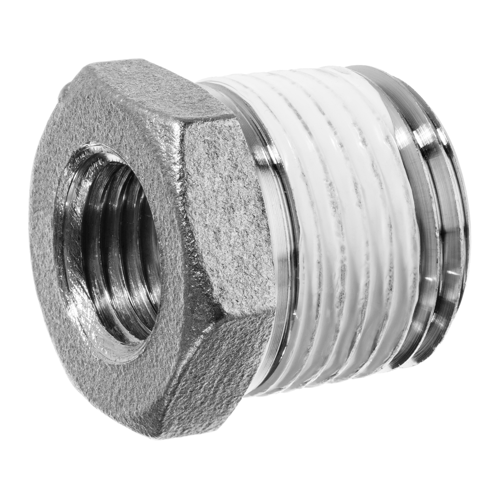 Pipe Fitting w/ Thread Sealant - 304 Stainless Steel - Class 150 ...