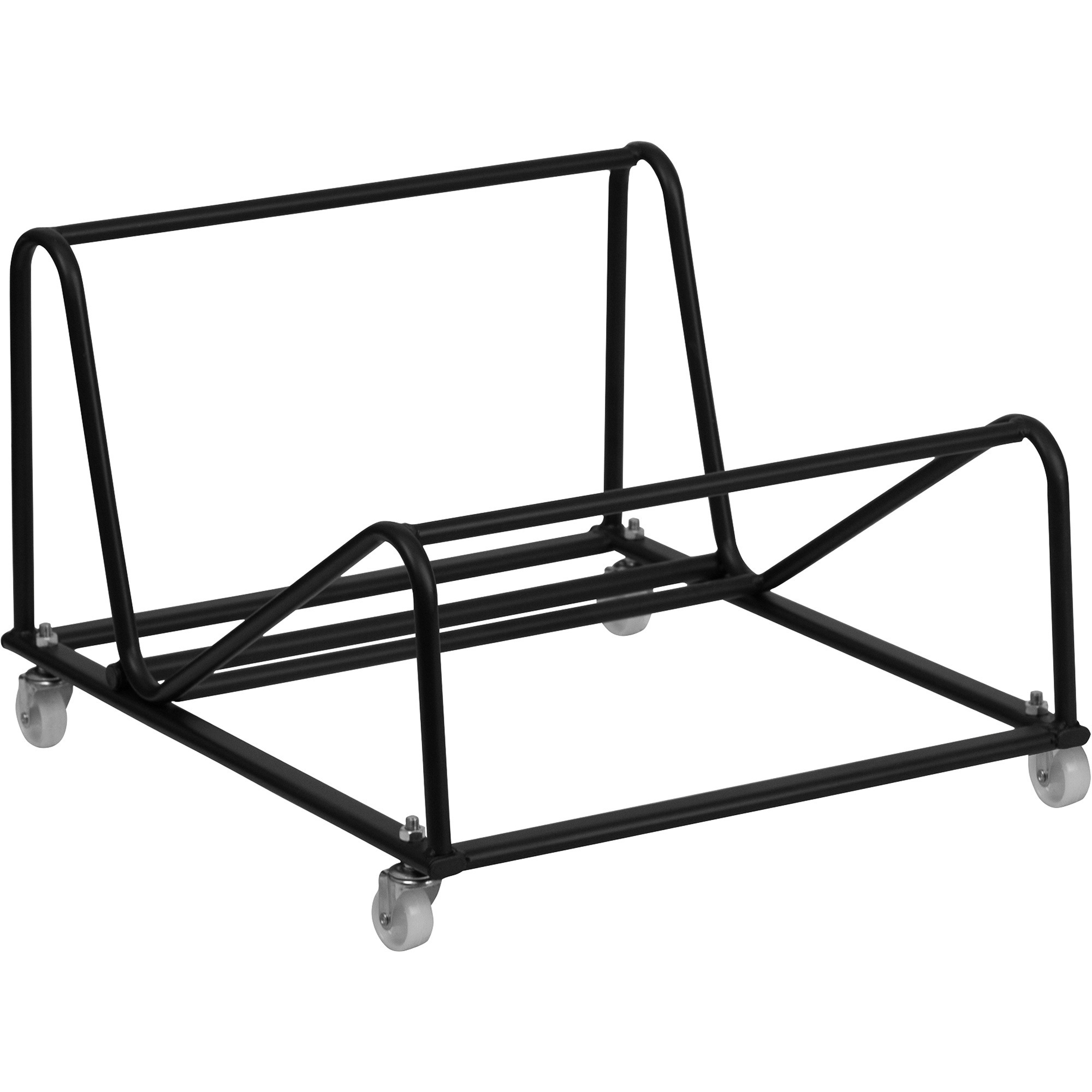 Flash Furniture Dolly for Sled Base Stacking Chairs â Black, Model RUT188DOLLY