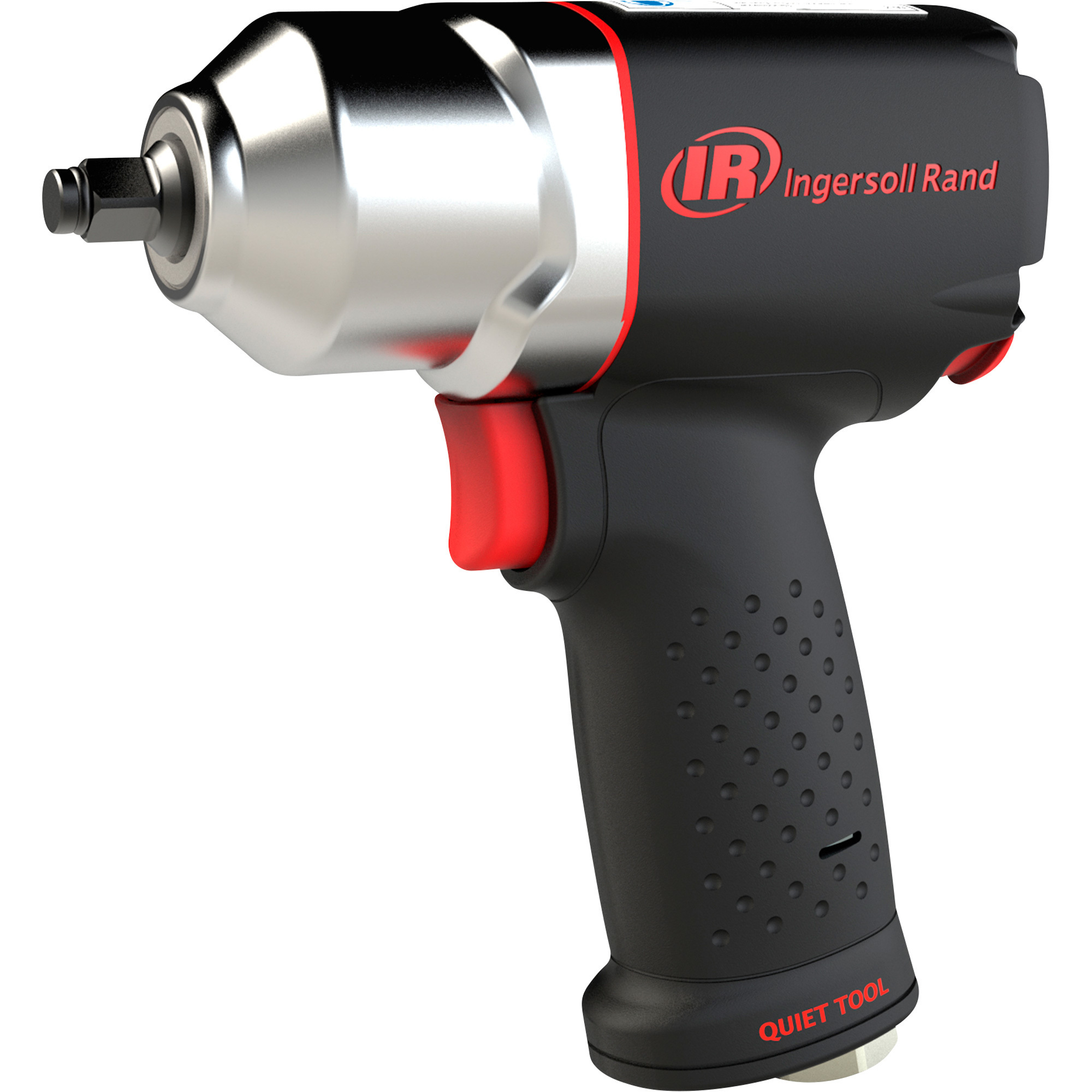 Ingersoll Rand Quiet Air Impact Wrench, 3/8Inch Drive, 300 Ft./Lbs. Torque, Model 2115QXPA