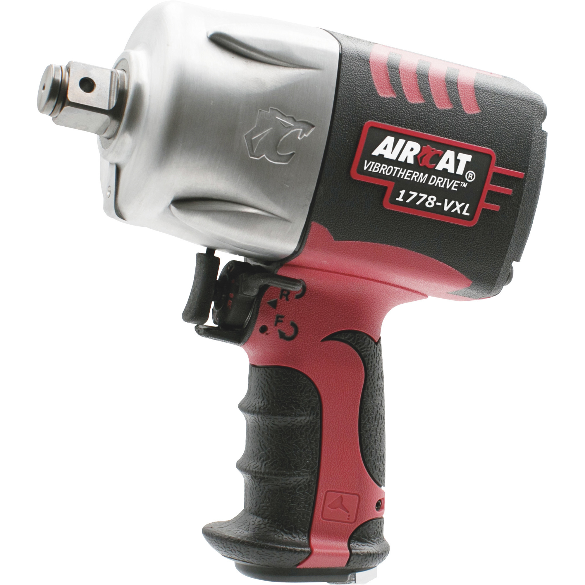 AIRCAT Vibrotherm Drive Composite Air Impact Wrench, 3/4Inch Drive, 8 CFM, 1700ft./lbs. Torque, Model 1778-VXL