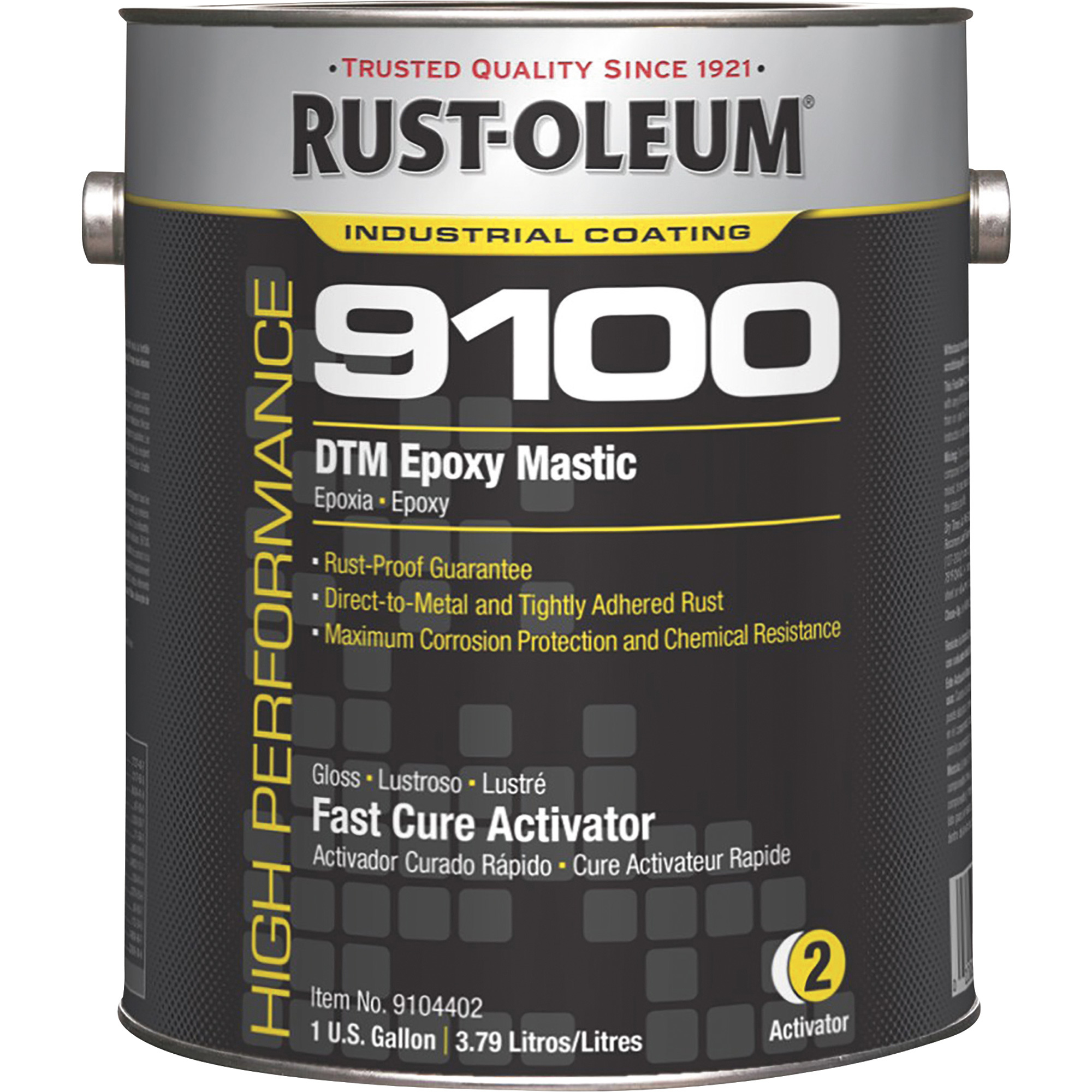 Rust-Oleum 9100 Fast Cure Epoxy Activator, (1) 5-Gallon Pail