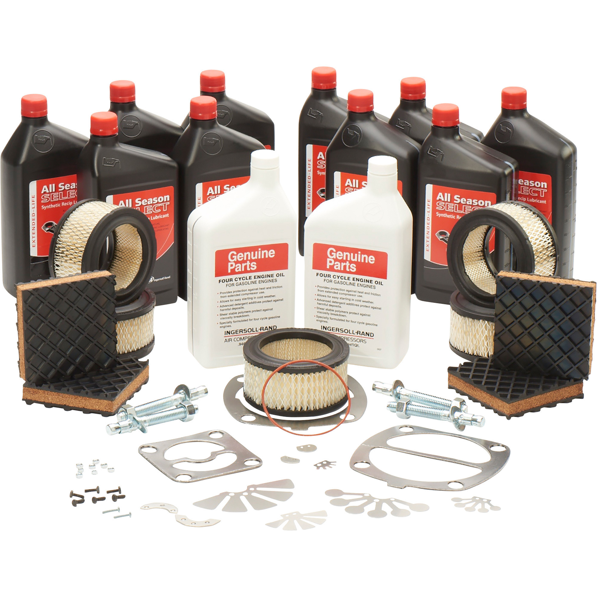 Ingersoll Rand Extended Support and Maintenance Kit, For IR Model 2475 Air Compressor Pumps With a Honda Gas Engine, Model 47625142001