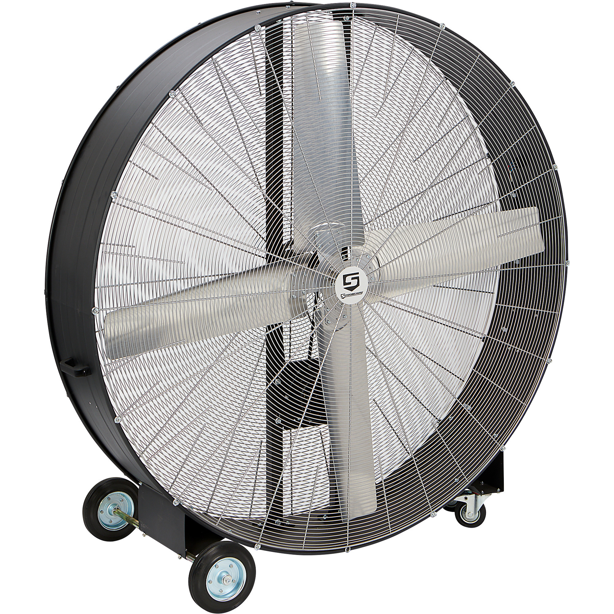 Strongway Open Motor Belt Drive Drum Fan, 60Inch, 4/5 HP, 25,500 CFM, Model 18260