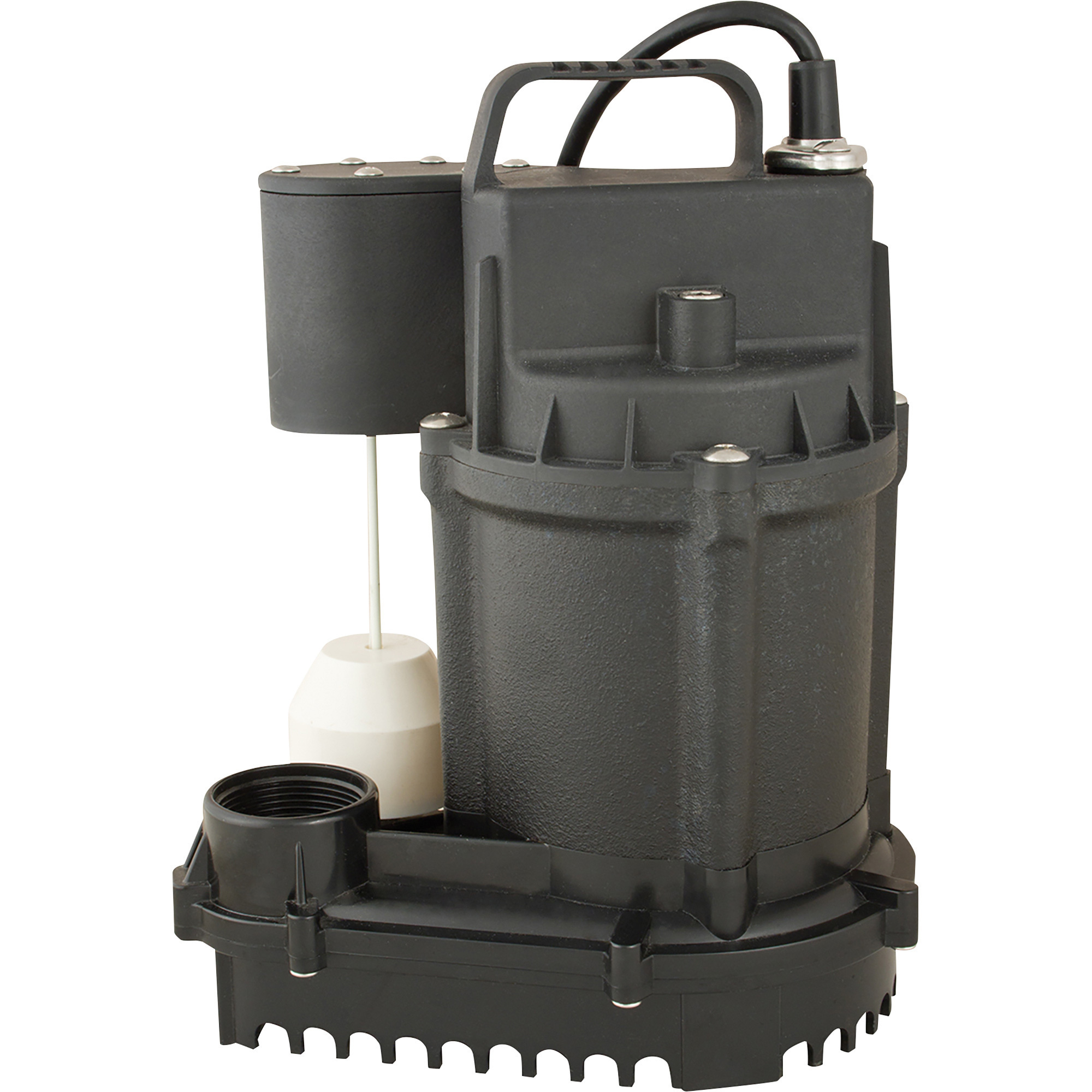 Star Water Systems Cast Iron Sump Pump â 3400 GPH, 1/2 HP, 1 1/2Inch Port, Model 5SEH