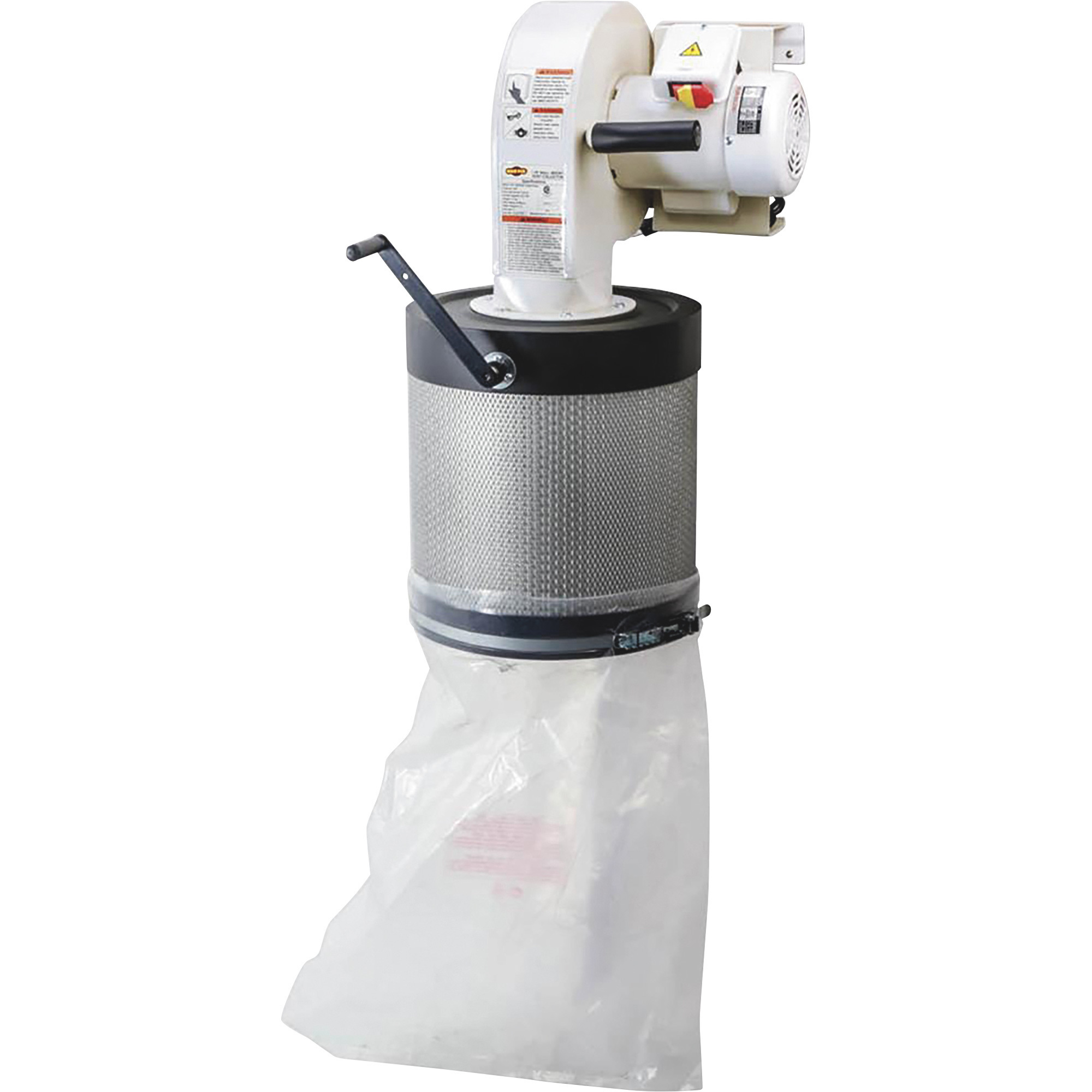 Shop Fox Wall-Mount Dust Collector with Canister Filter, Model W1844