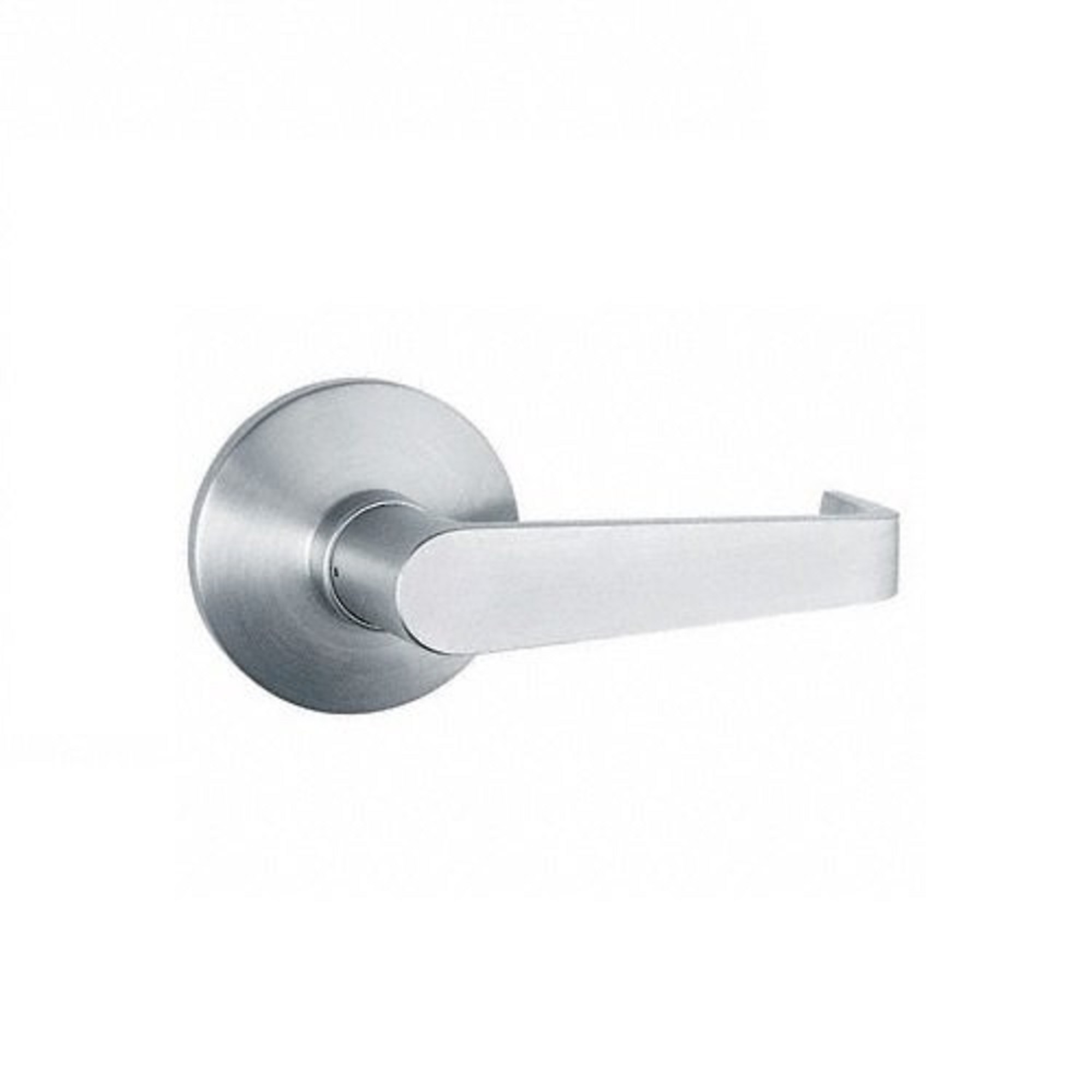 Trans Atlantic, Brushed Chrome Passage Lever Trim for Panic Exit Device, Max. Fits Door Width 48 in, MInch Fits Door Width 36 in, Model ED-LHL510-