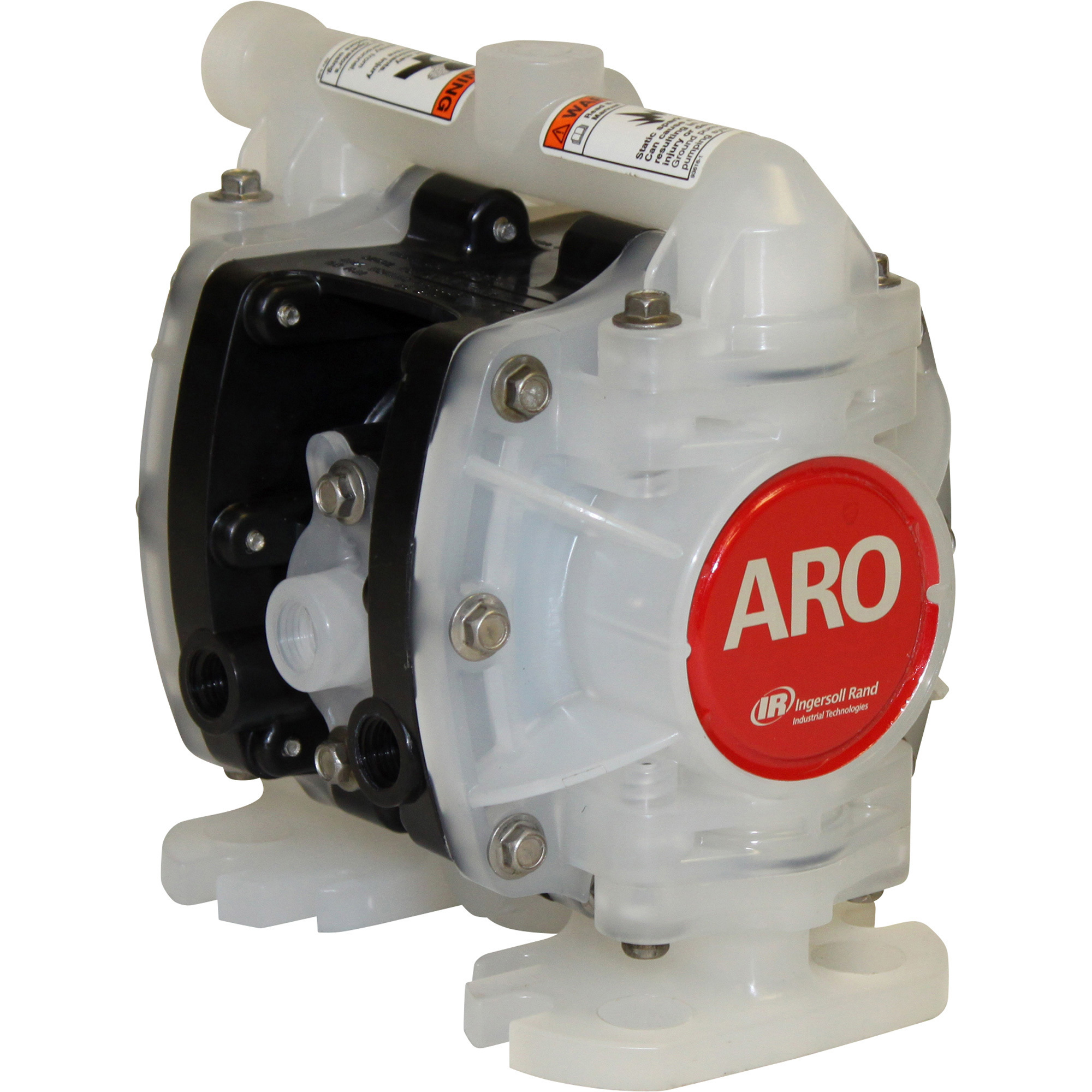 Ingersoll Rand ARO Air-Operated Double Diaphragm Pump, 1/4Inch Ports, 5.3 GPM, Model PD01P-HPS-PAA-A