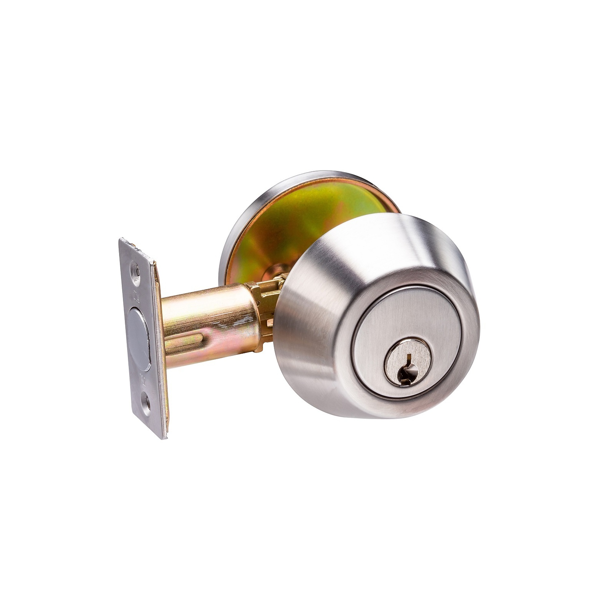 TACO DB200 Series Single Cylinder Deadbolt, Stainless Steel, Grade 2, Model DL-DB251-US32D