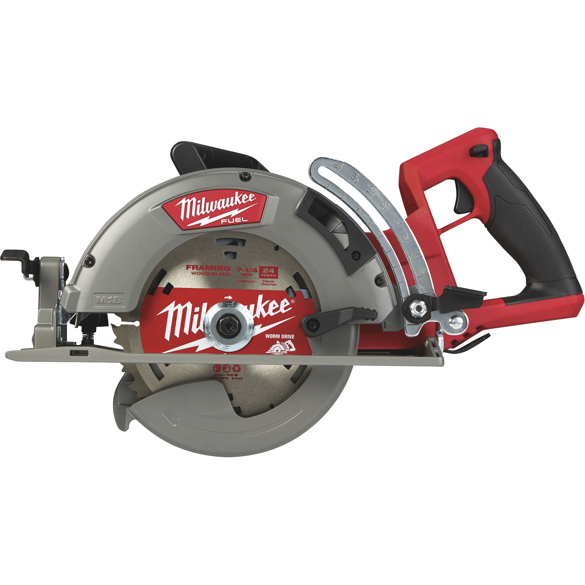Milwaukee M18 FUEL Rear Handle Circular Saw - Tool Only, 7 1/4Inch, Model 2830-20