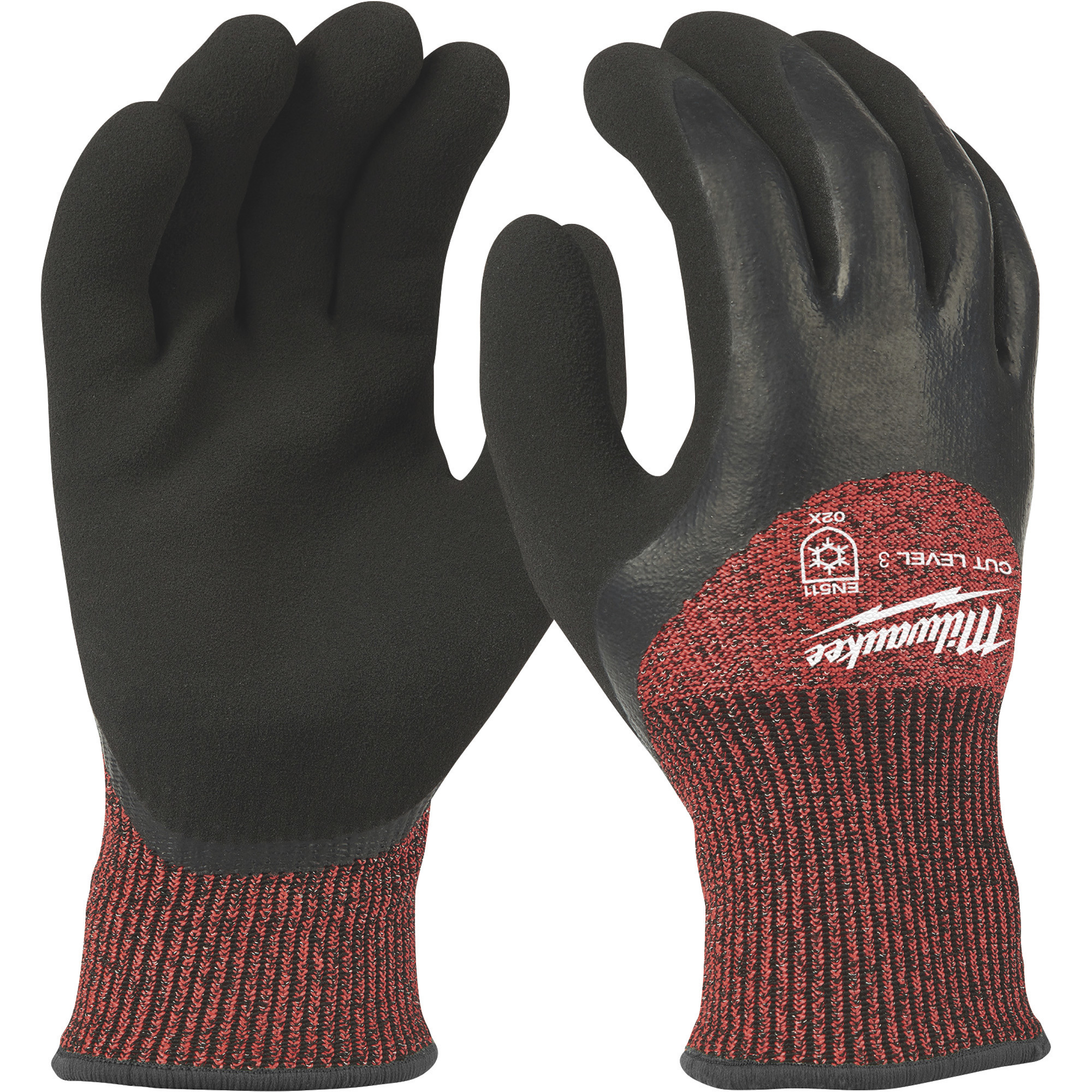 Milwaukee Men's Cut Level 3 Winter Insulated Work Gloves, 1 Pair, Large, Model 48-22-8923