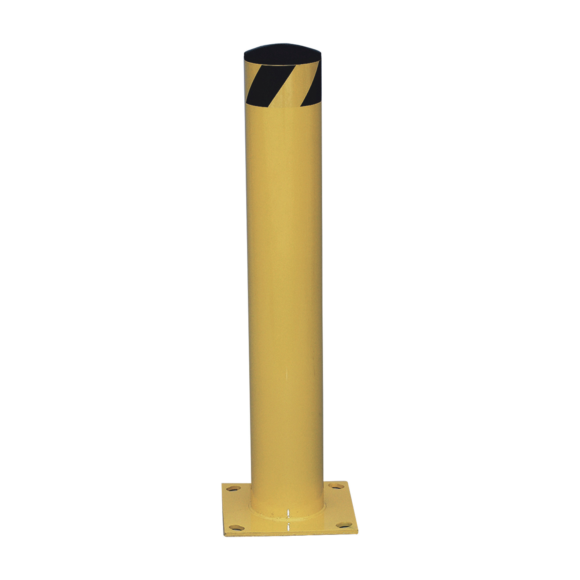 Vestil Steel Pipe Safety Bollard, 36Inch H, 4 1/2Inch Diameter, Model BOL-36-4.5