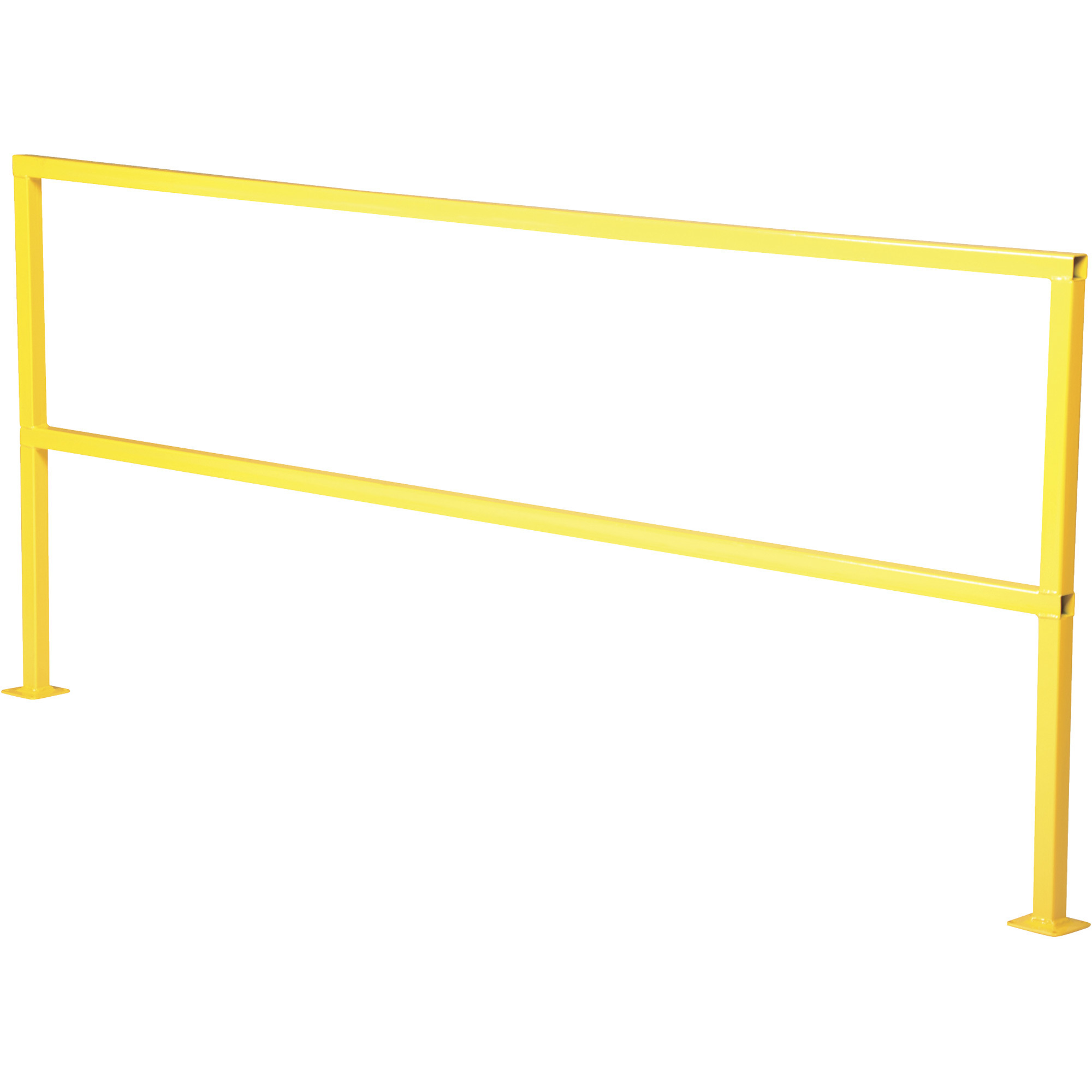 Vestil Steel Square Safety Handrails, 122 1/2Inch L, 42Inch H., Model SQ-120