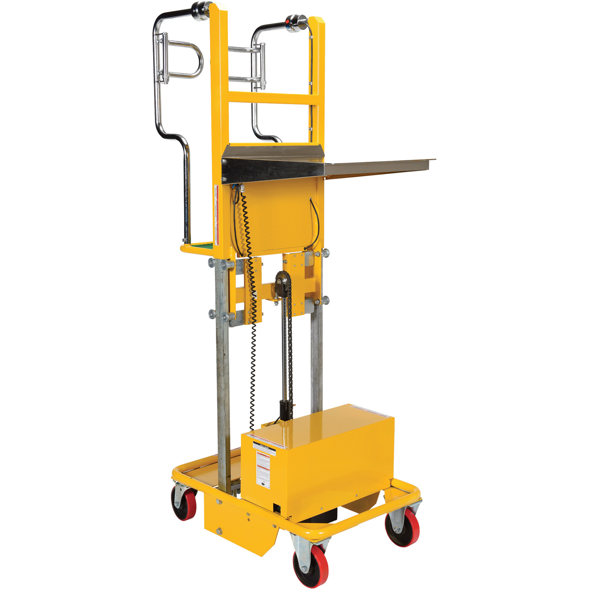 Vestil Electric Order Picker, 440-Lb. Capacity, 47 1/2Inch L x 24 3/4Inch W x 41Inch H, Model EOP-440