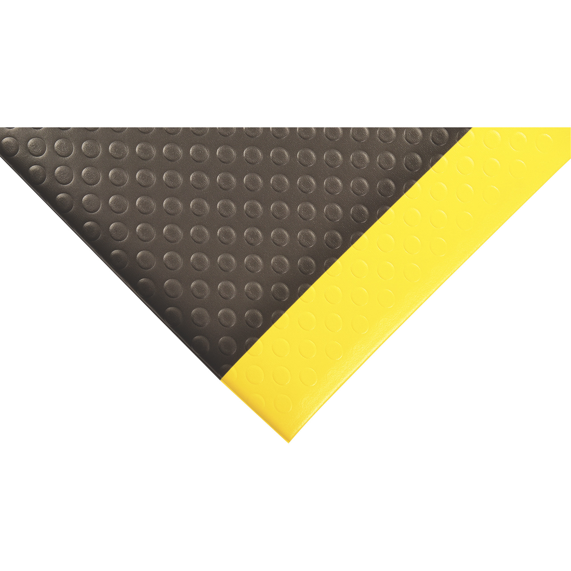 NoTrax Bubble Sof-Tred Safety/Anti-Fatigue Mat with Dyna-Shield â 2ft. x 3ft., Black/Yellow, Model 417S0023