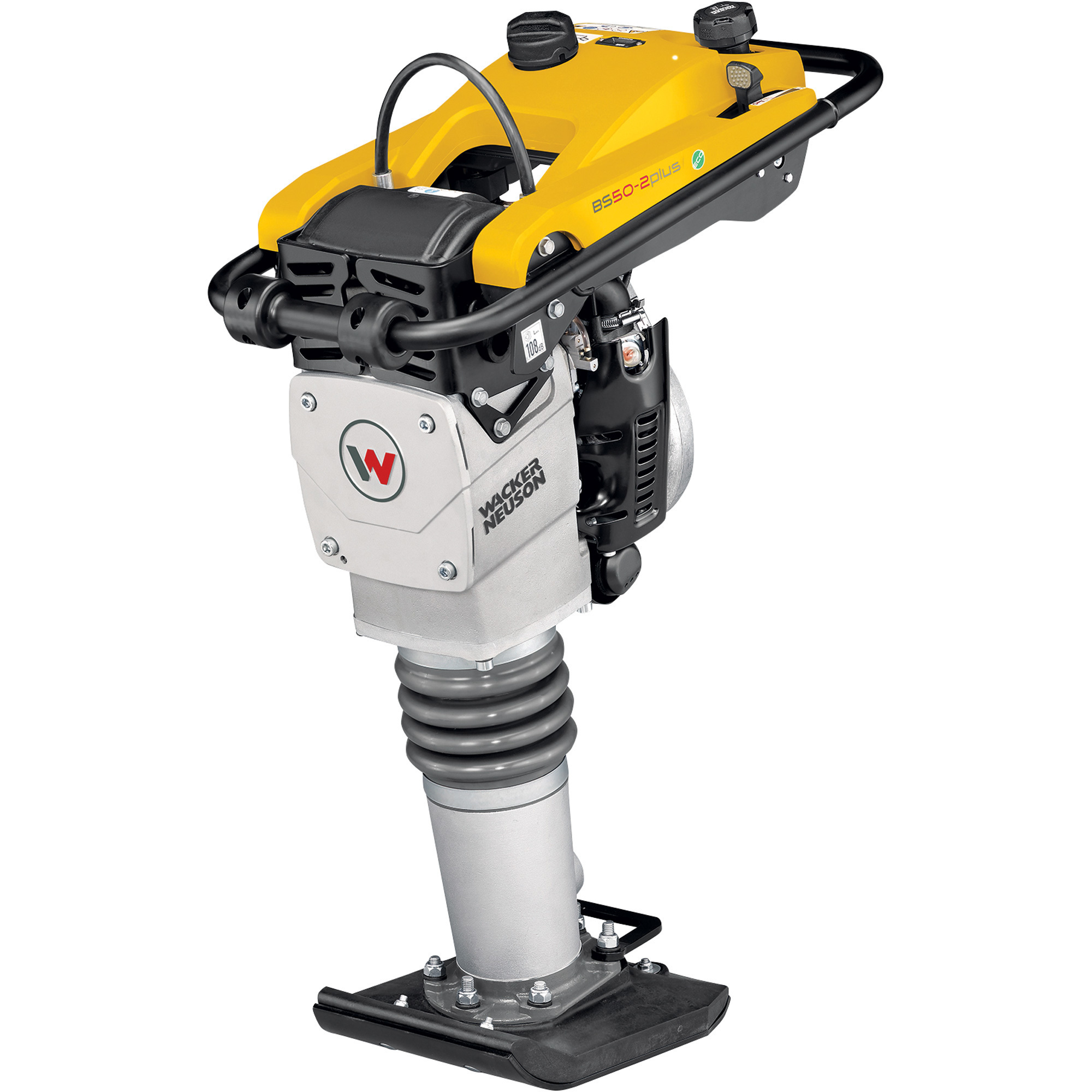 Wacker Neuson BS50-2PLUS 11Inch Two-Stroke Oil-Injected Rammer, High Altitude, 2.3 HP, 1-Cylinder Gas Engine, Model 5100030595