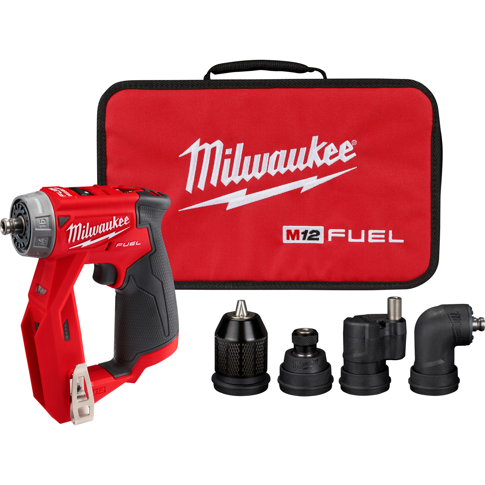 M12 FUEL Installation Drill/Driver — Tool Only, 300 Inch/Lbs. Torque, 1600 RPM, Model - Milwaukee 2505-20