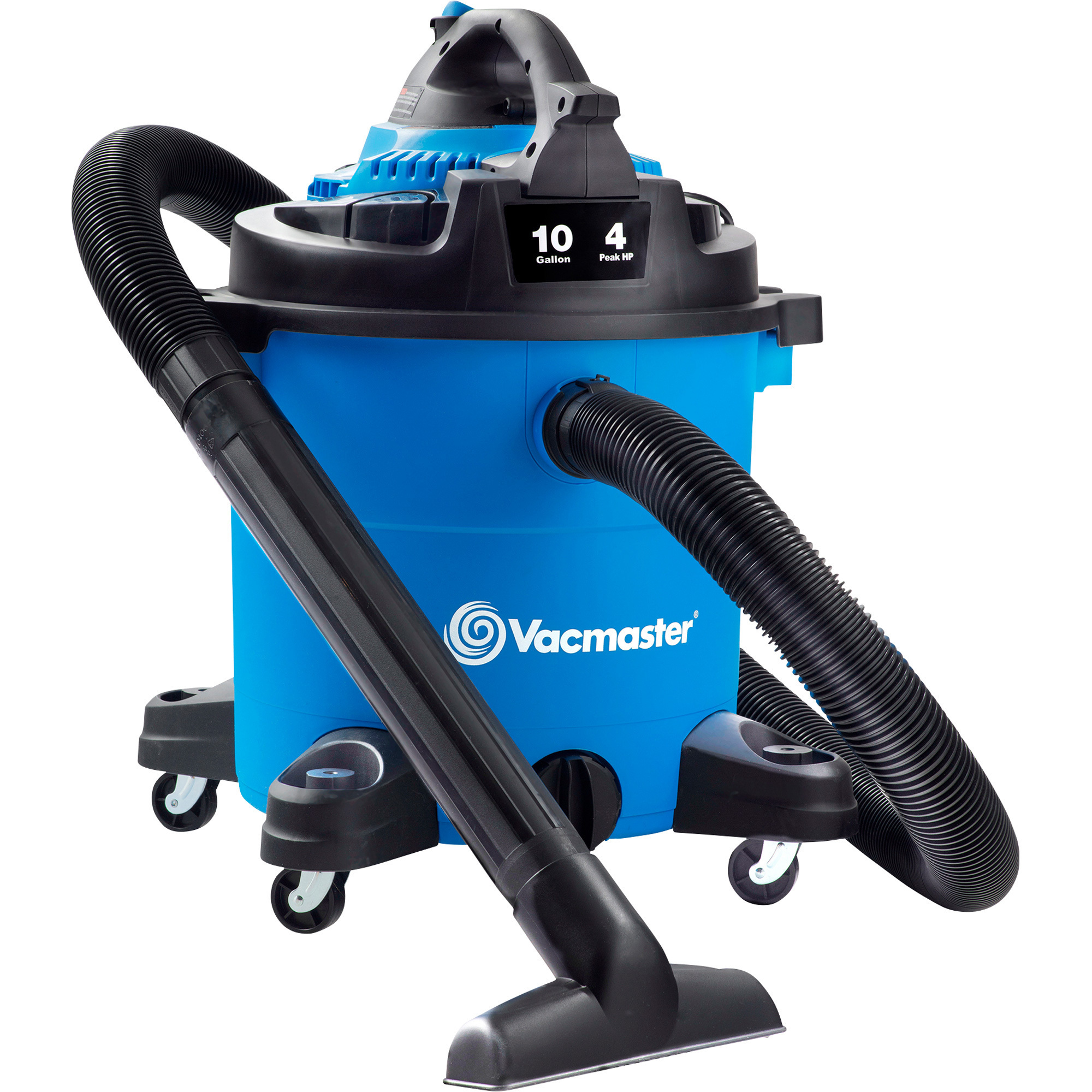 Vacmaster 2-in-1 Wet/Dry Blower/Vac â 106 CFM, 10 Gallon, 4 Peak HP, Model VBVA1010PF