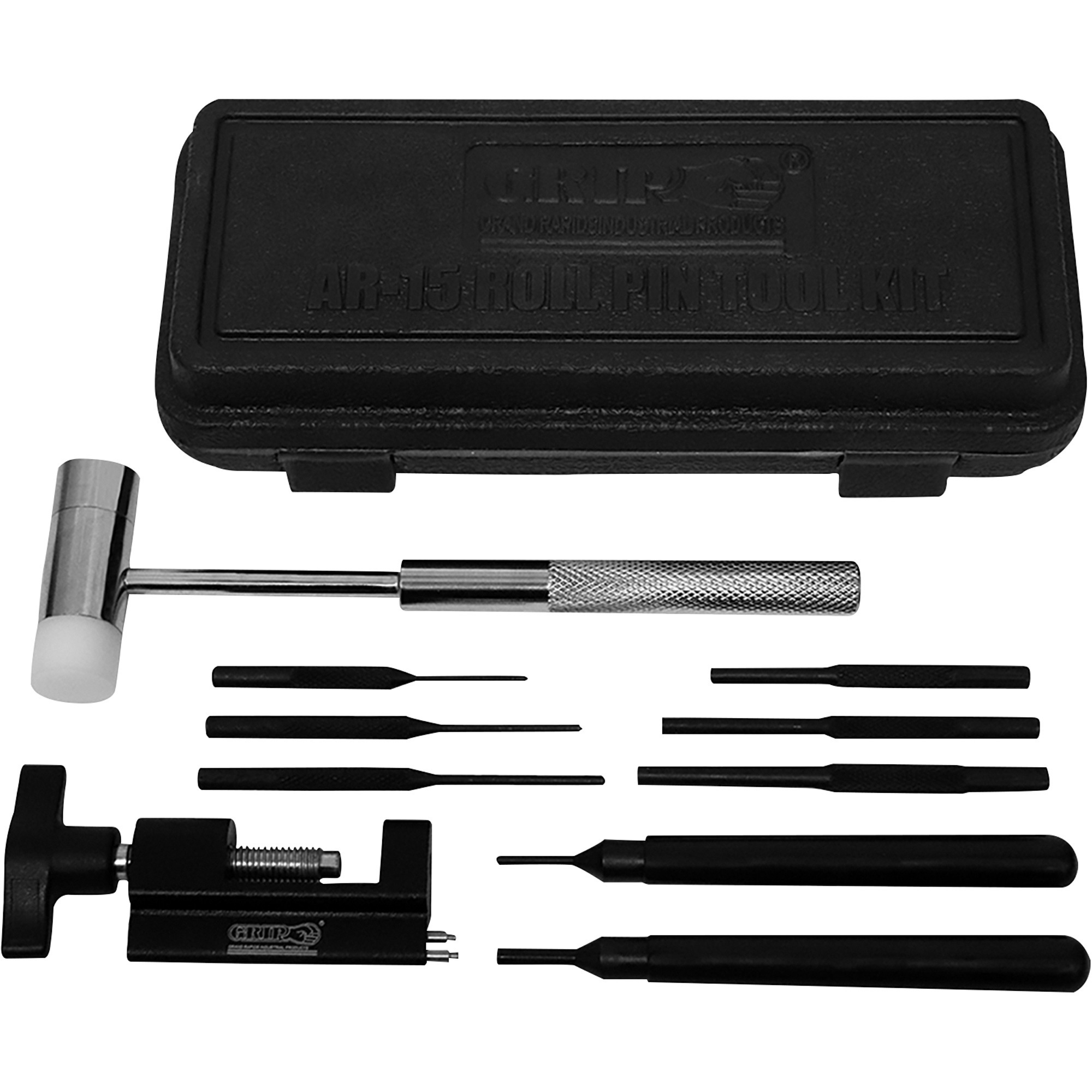 Grip Gunsmithing Roll Pin Tool Kit, 10-Piece Set, Model 61110