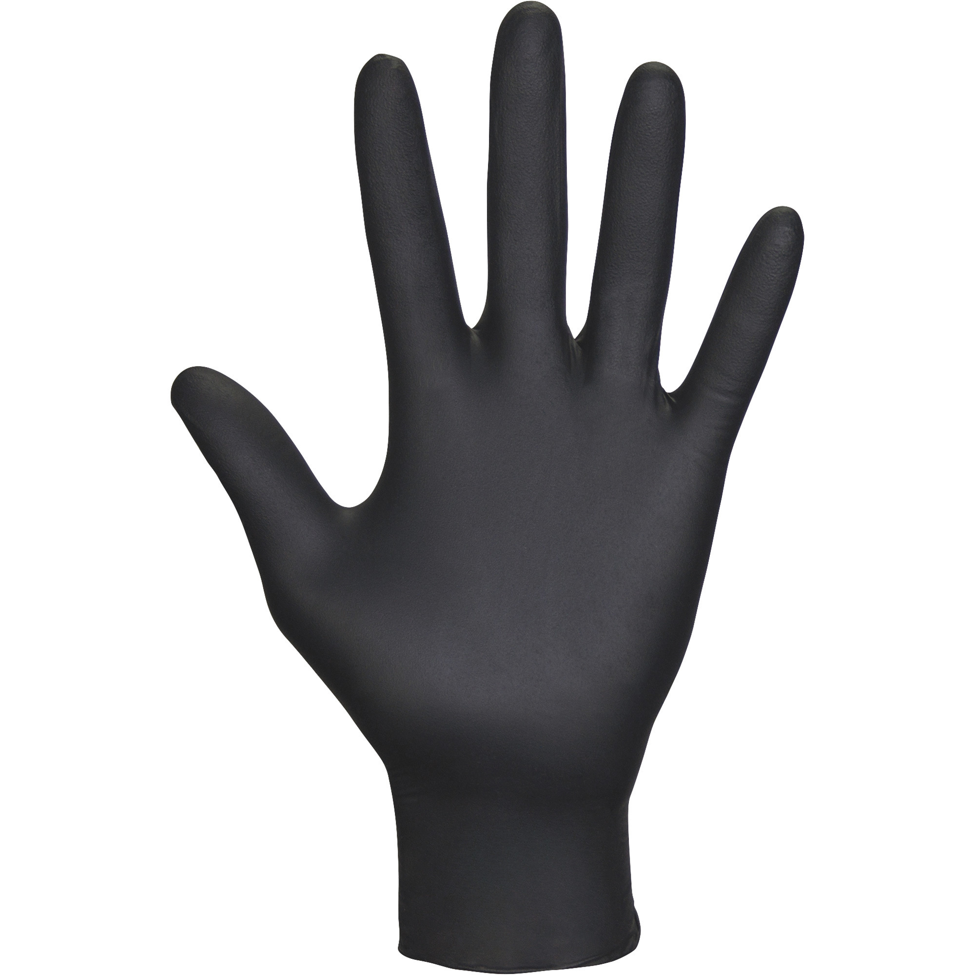 6 Mil SAS Raven Nitrile Powder-Free Disposable Gloves - 50 Pairs, Black, Large, ASTM D6978 Rated, Model# 66518