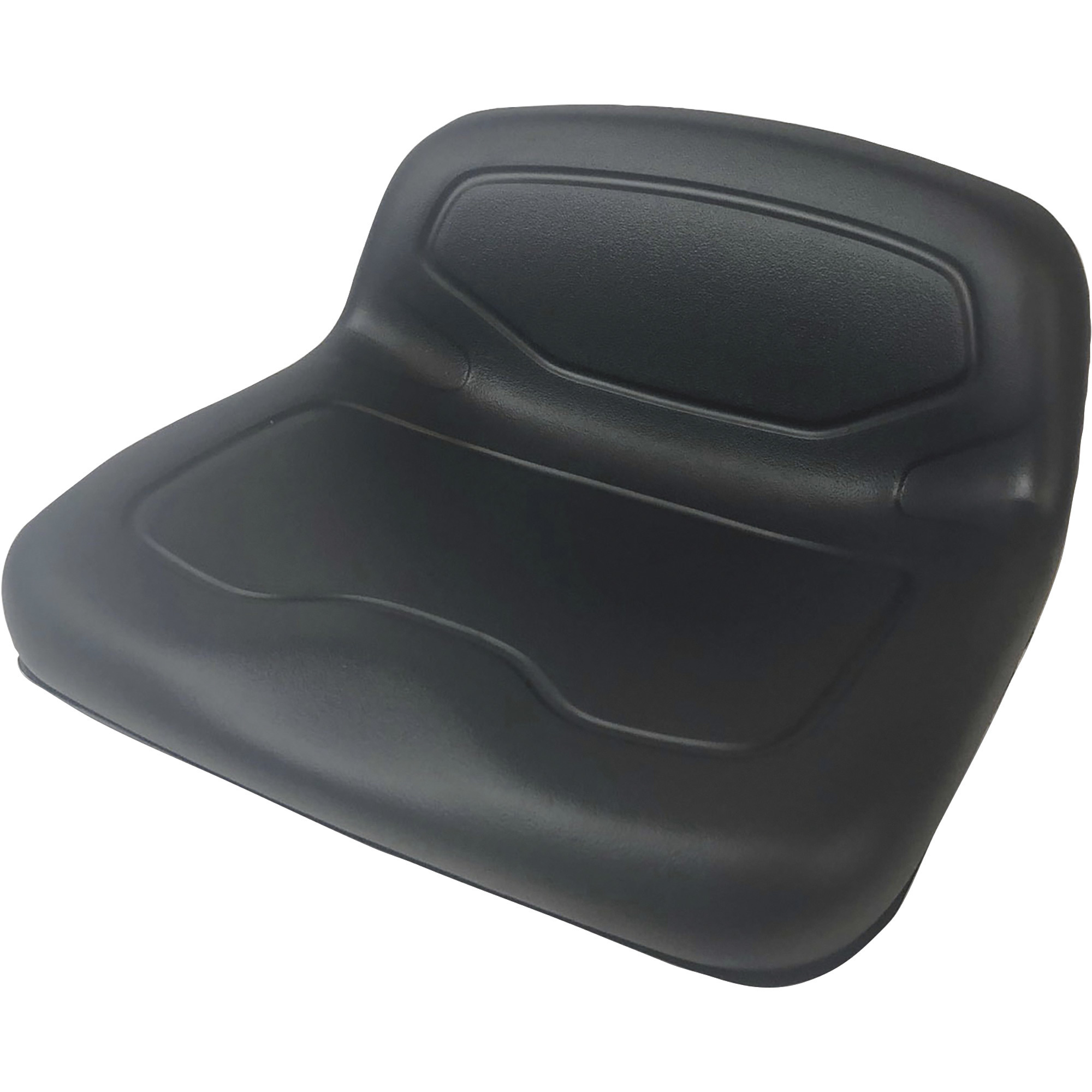 Milsco Lowback Lawn/Garden Mower Seat, Black, Model TS3300