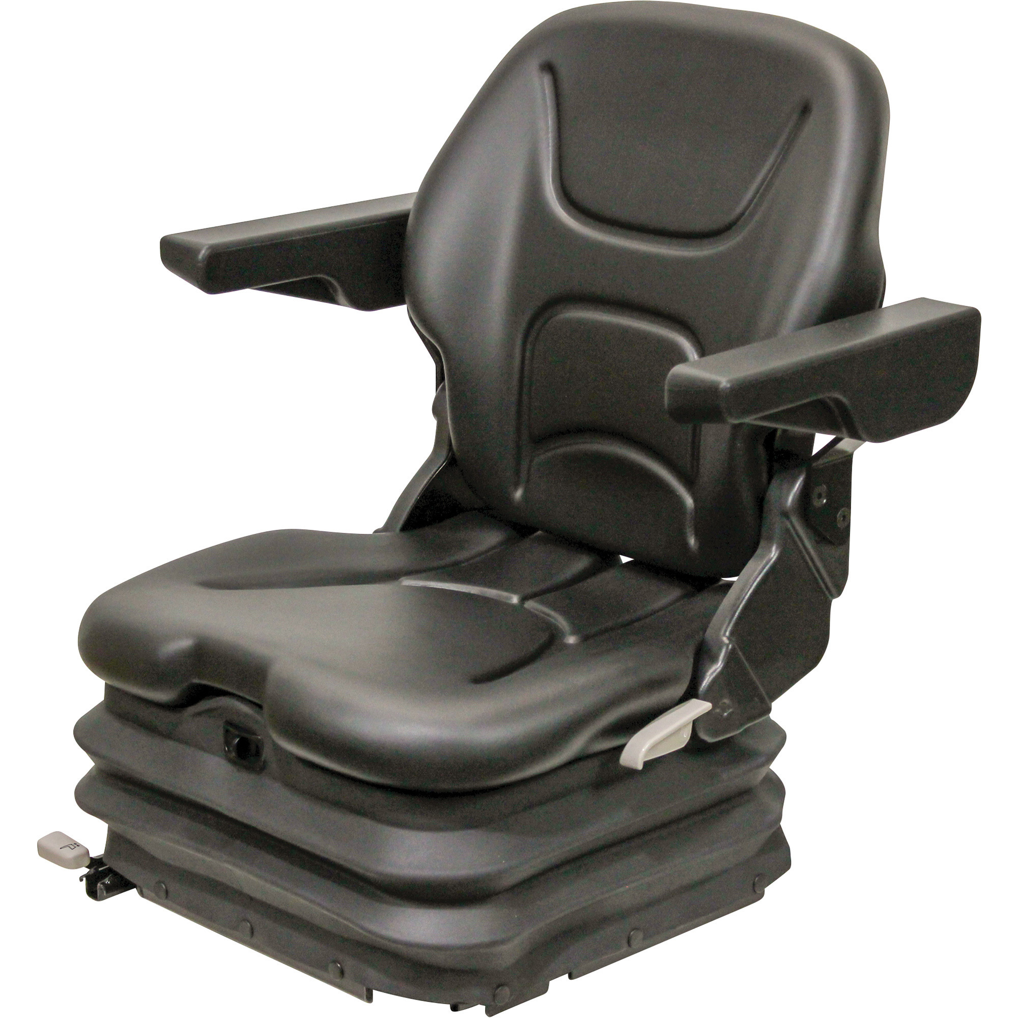 K&M Uni Pro Heavy-Duty Air Suspension Seat, Vinyl, Model KM 1006