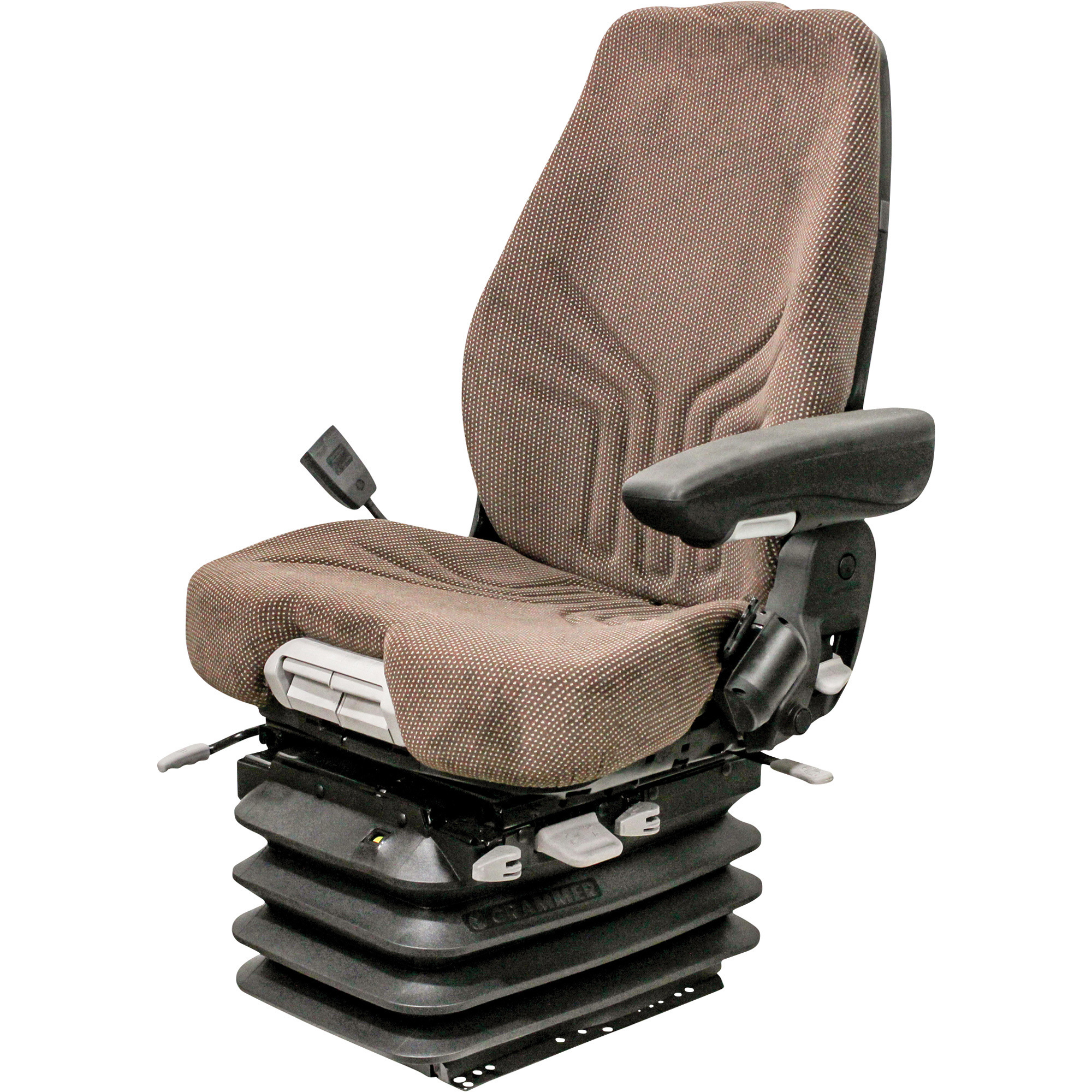 K&M Grammer Combine Seat and Air Suspension, Fabric, Model 8571