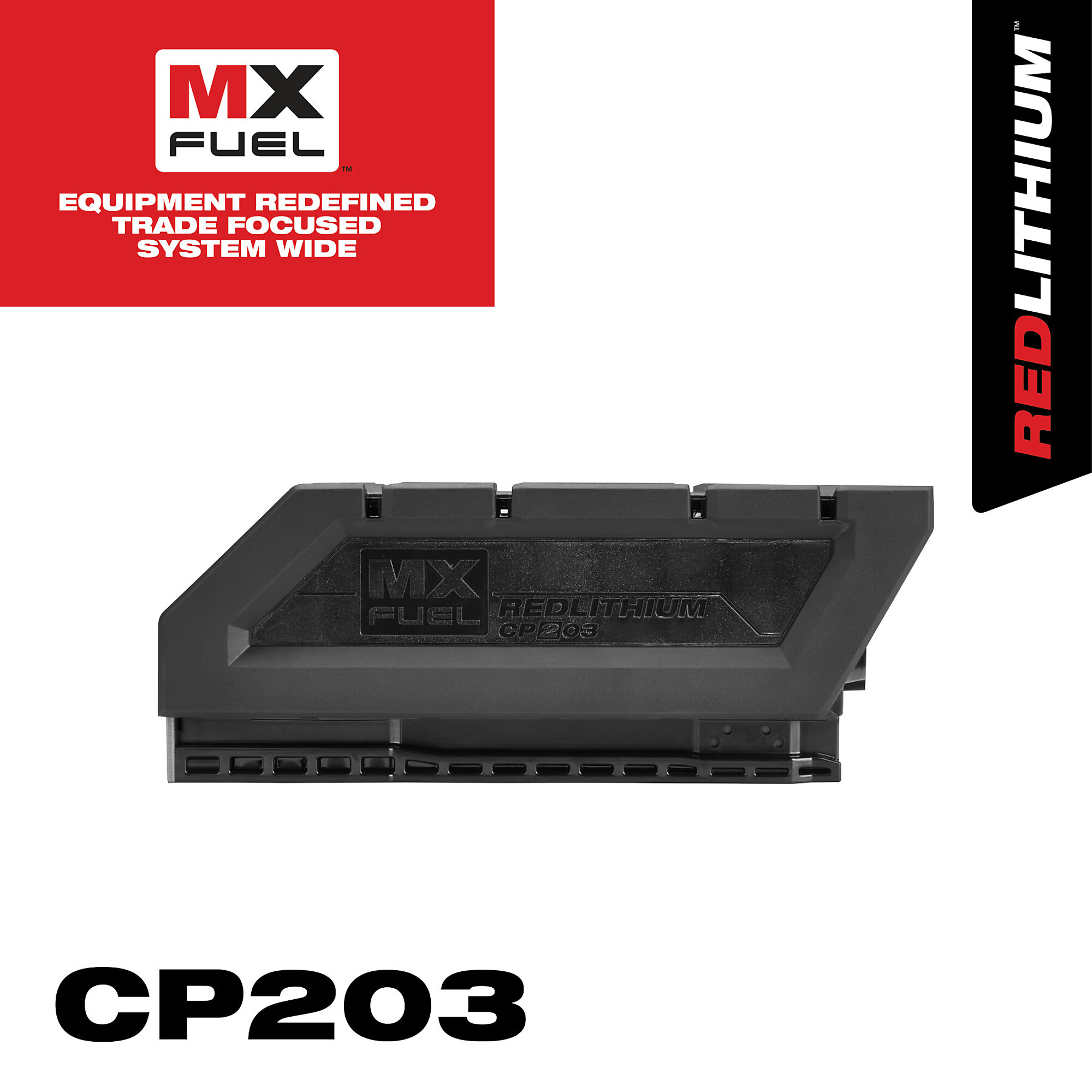 Milwaukee MX FUEL REDLITHIUM CP203 Battery Pack, Model MXFCP203