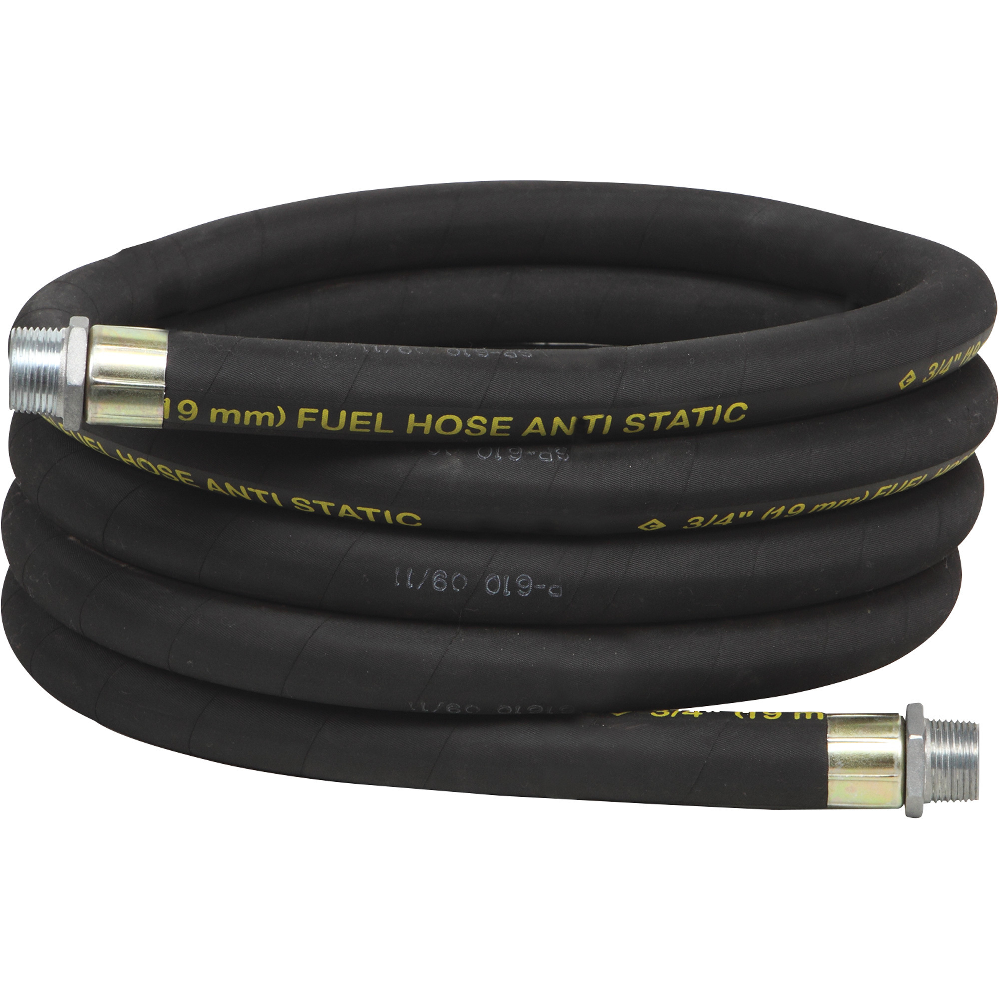 Roughneck Antistatic Grounded Fuel Hose, 1Inch x 14ft.