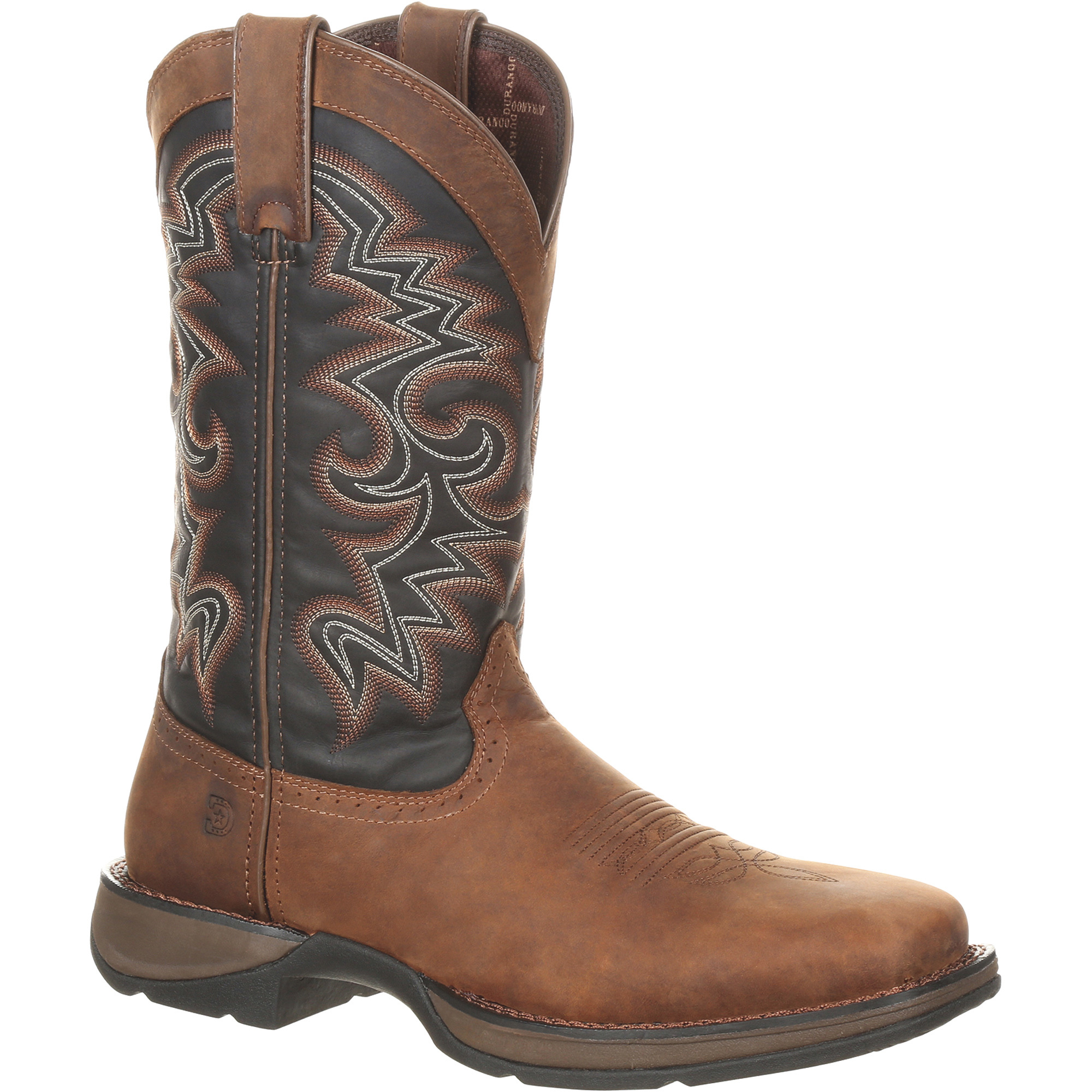 Durango Men's Rebel 12Inch Western Work Boots â Chocolate/Midnight, Size 11 Wide, Model DDB0135