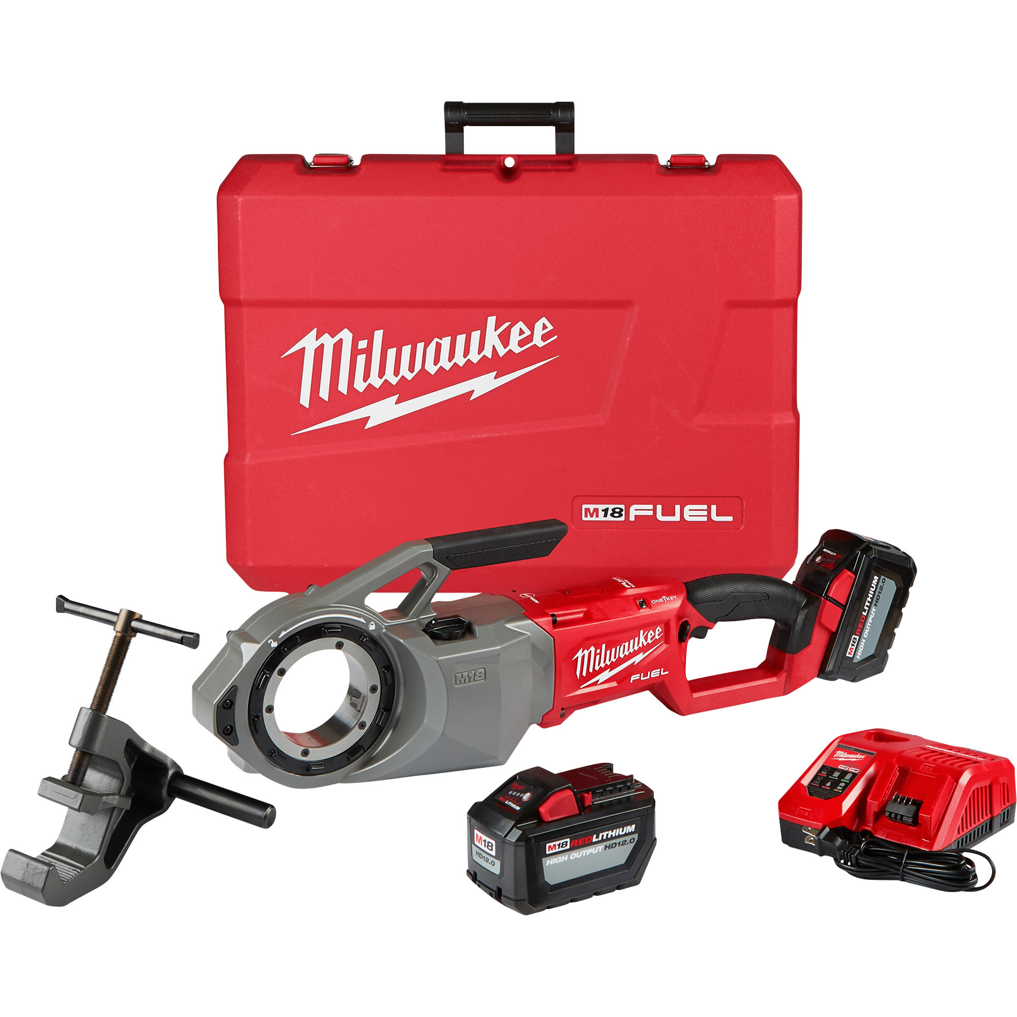 Milwaukee M18 FUEL Cordless Pipe Threader with One-Key Kit, Model 2874-22HD