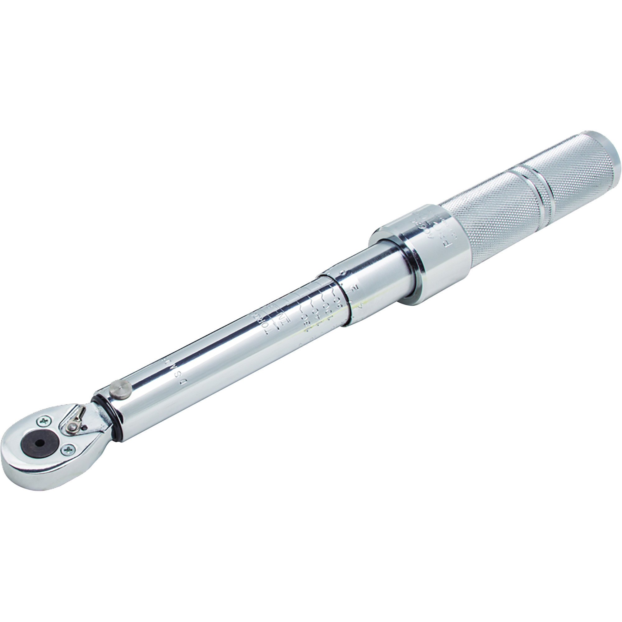 Proto Ratcheting Head Micrometer Torque Wrench, 1/4Inch Drive, 40-200 Inch-Lbs., Model J6062C