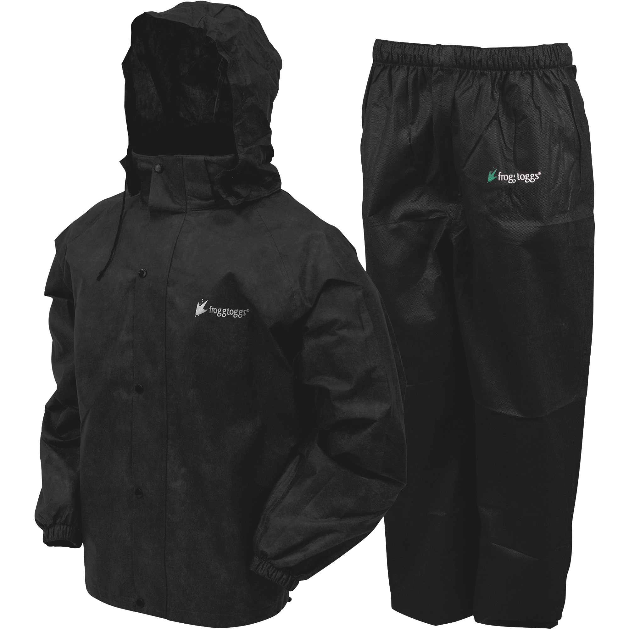 Frogg Toggs Men's Classic 50 All-Sport Rain and Wind Suit â Black, XL, Model AS1310-01XL