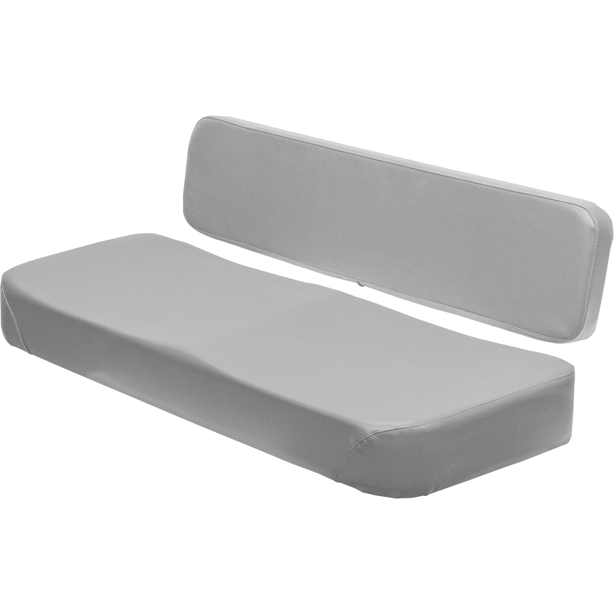 K&M Kawasaki Mule Bench Seat Kit, Vinyl, Gray, Model 8937