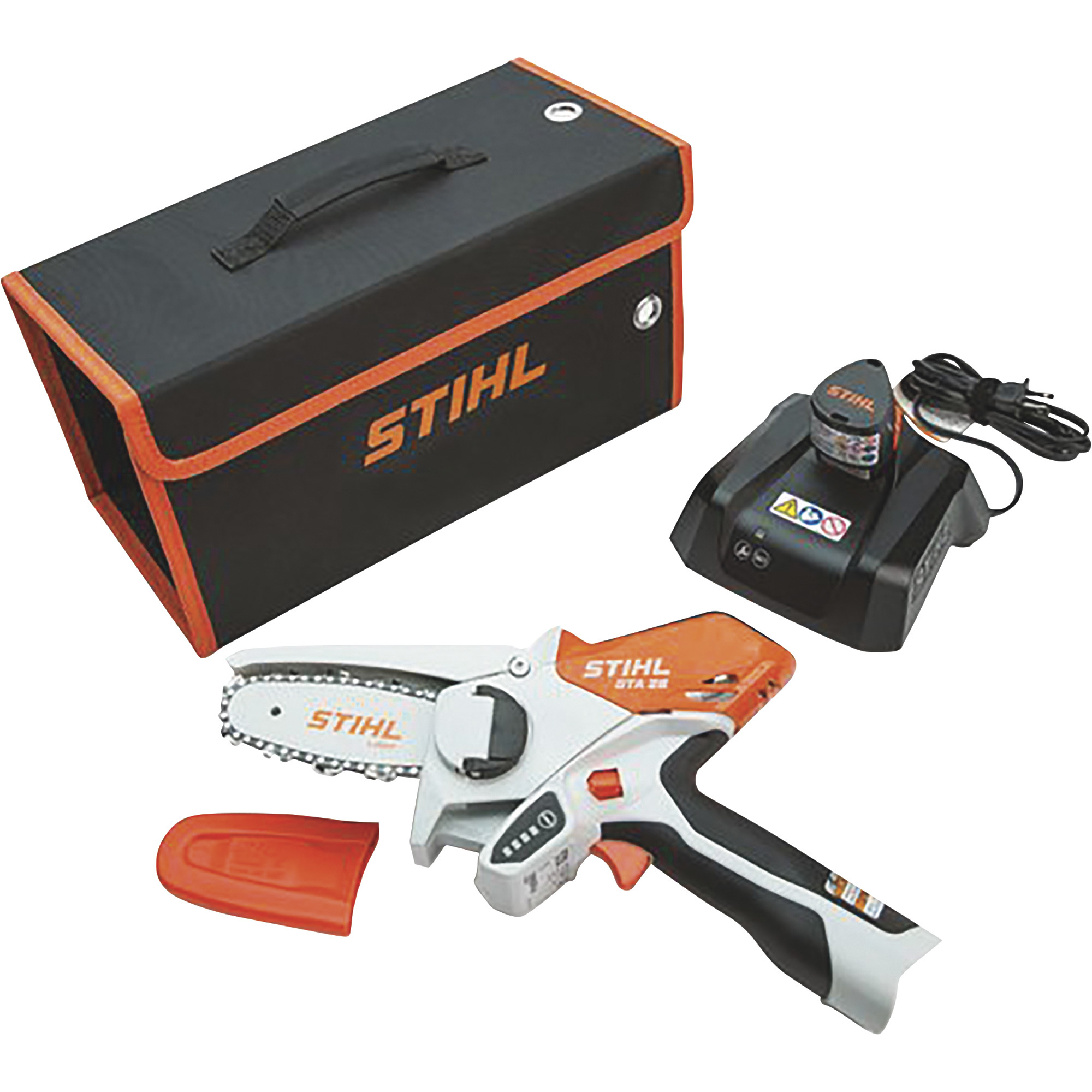STIHL Battery-Operated Cordless Pruning Saw with Battery and Charger â 4Inch Bar, Model GTA 26 SET