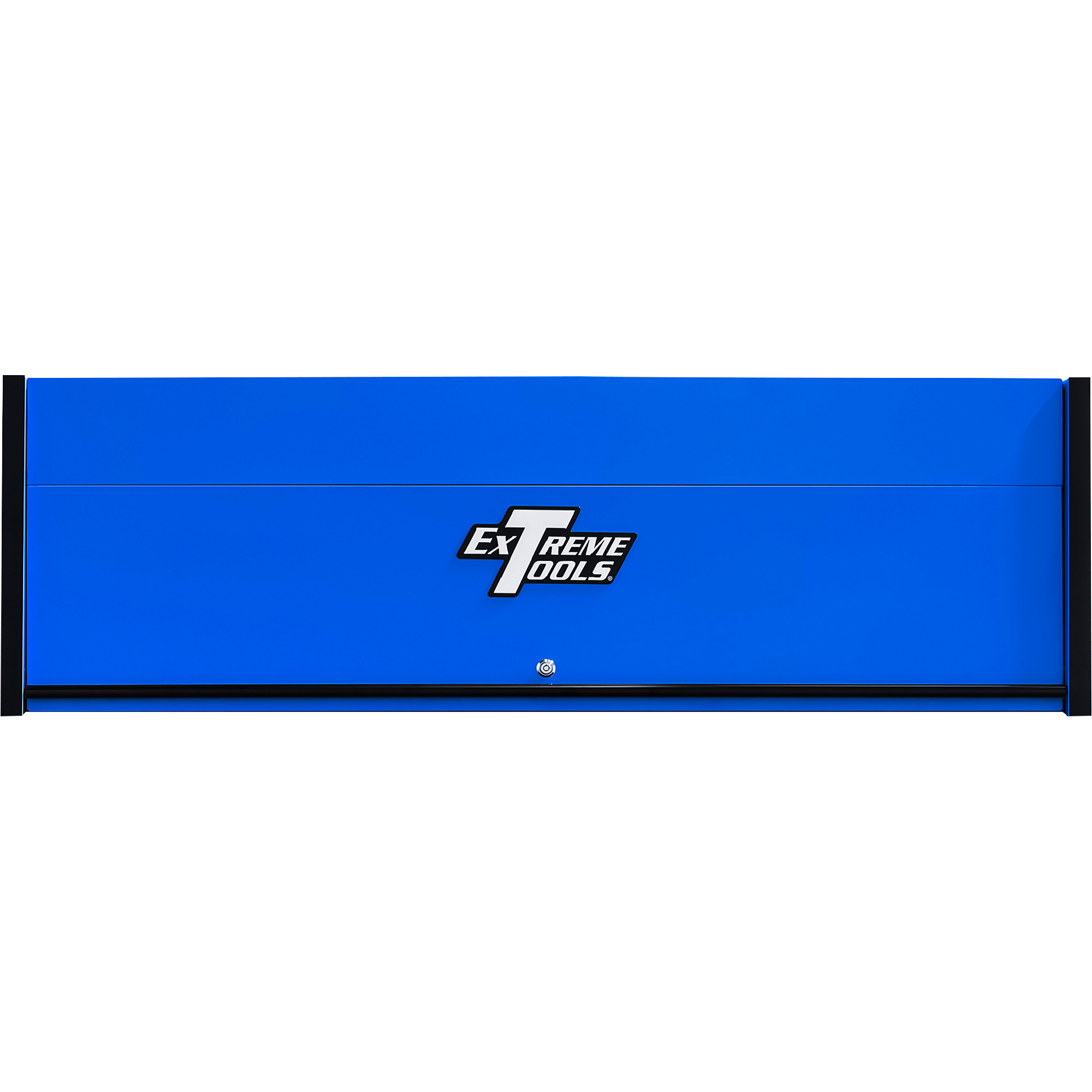 Extreme Tools RX Series 72Inch Extreme Power Workstation Professional Hutch — Blue with Black Handle, 72Inch W x 30Inch D x 22.3Inch H, Model -  RX723001HCBLBK