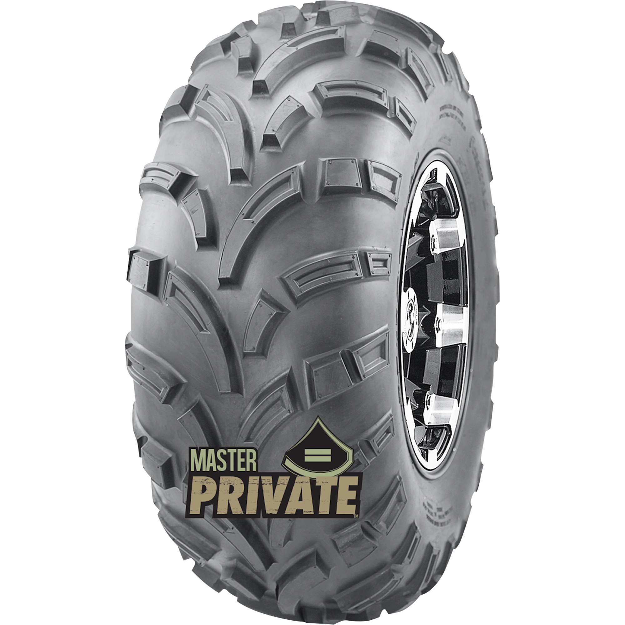 MASTER Private ATV/UTV Tire, 25 x 8.00-12, Model 541220