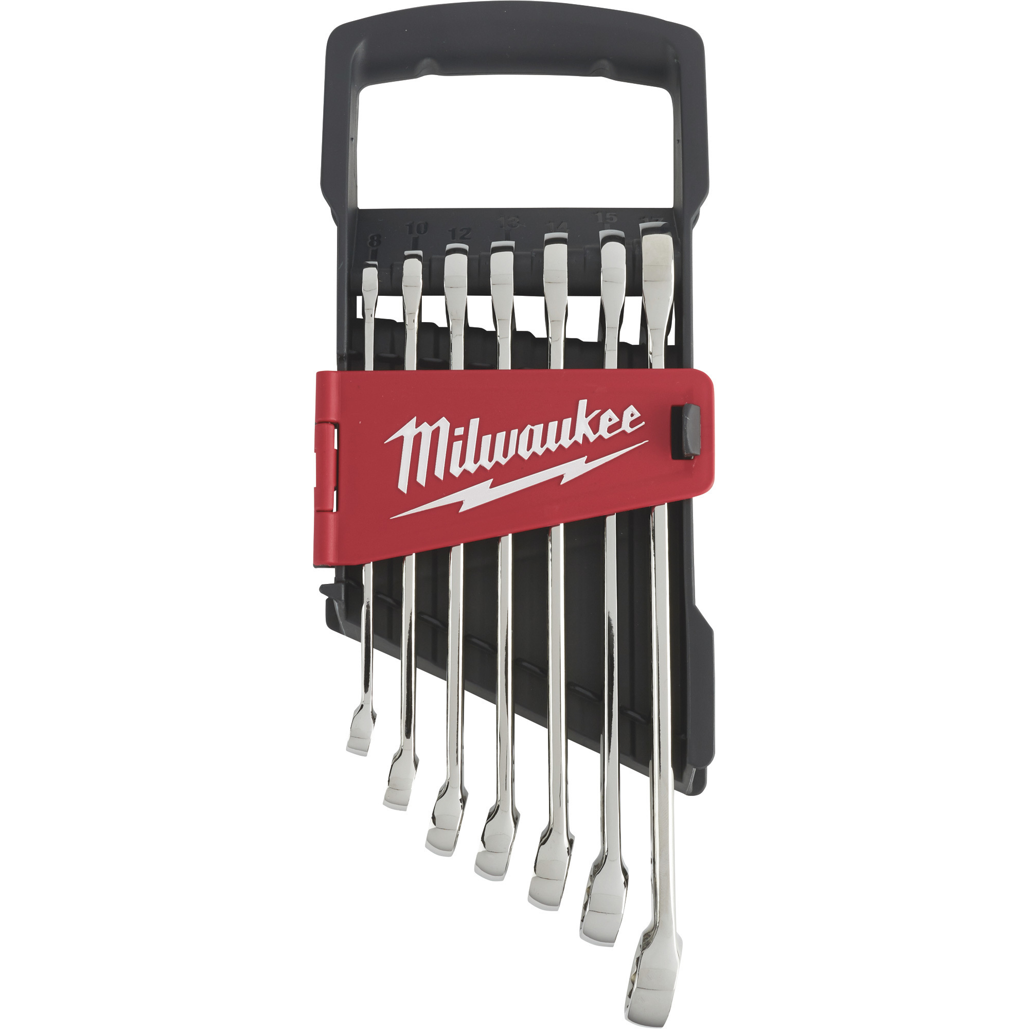 Milwaukee Combination Wrench Set, 7-Piece, Metric, Model 48-22-9507