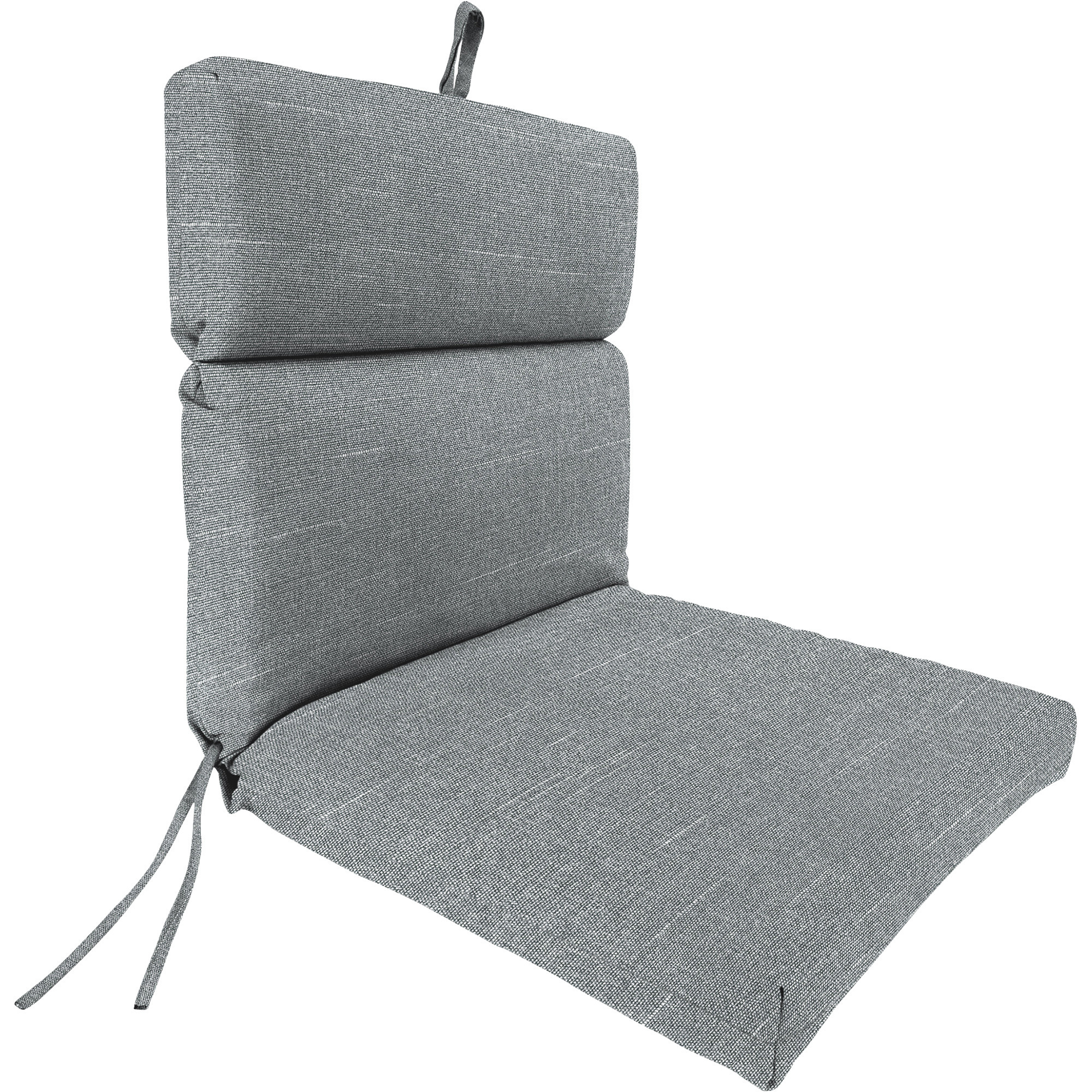 Jordan Manufacturing Chair Cushion, Spun Polyester, Tory Graphite, Model# 9702PK1-6148D -  Jordan MFG