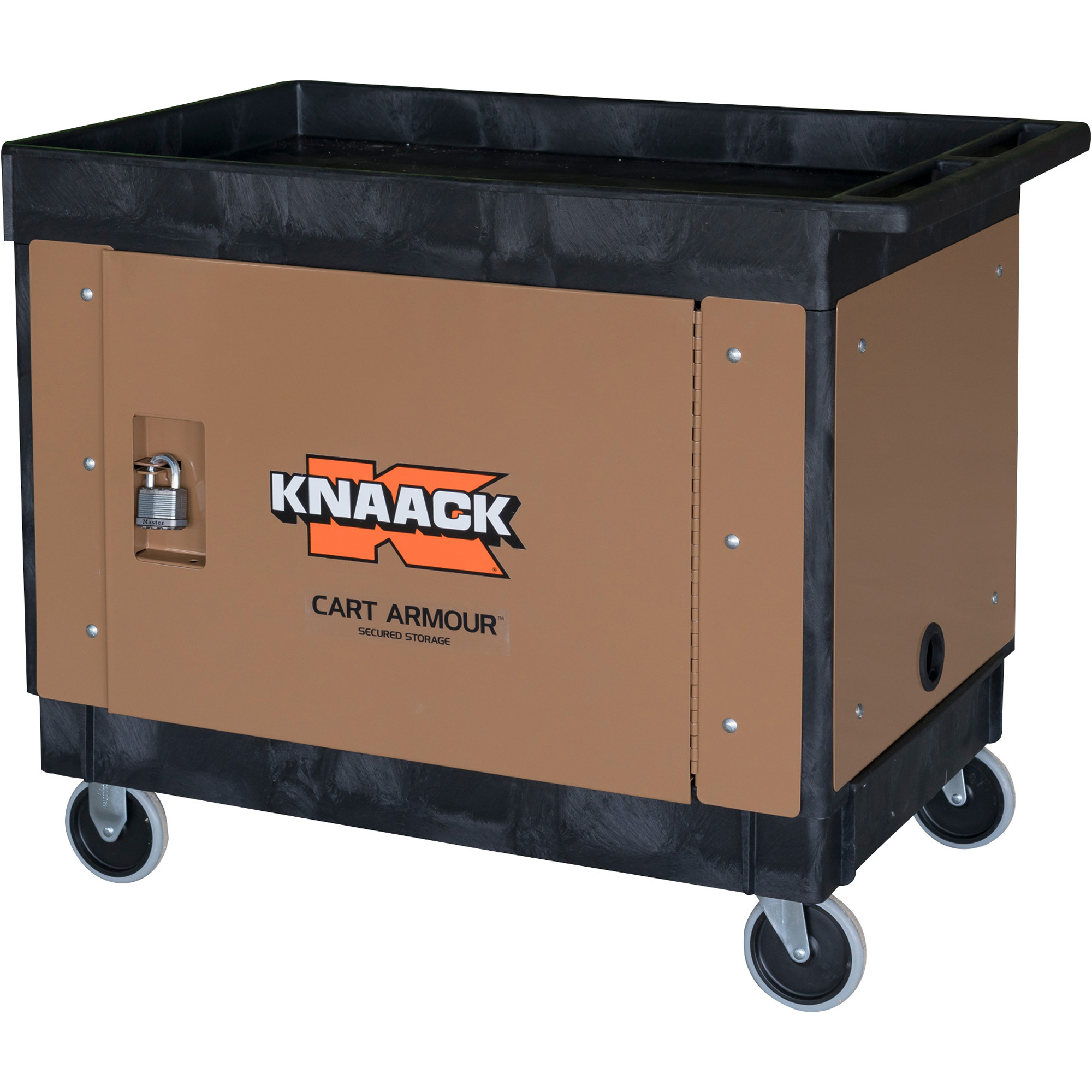 KNAACK Cart Armour Mobile Cart Security Paneling, Fits Rubbermaid Cart 9T67-00, Model CA-03