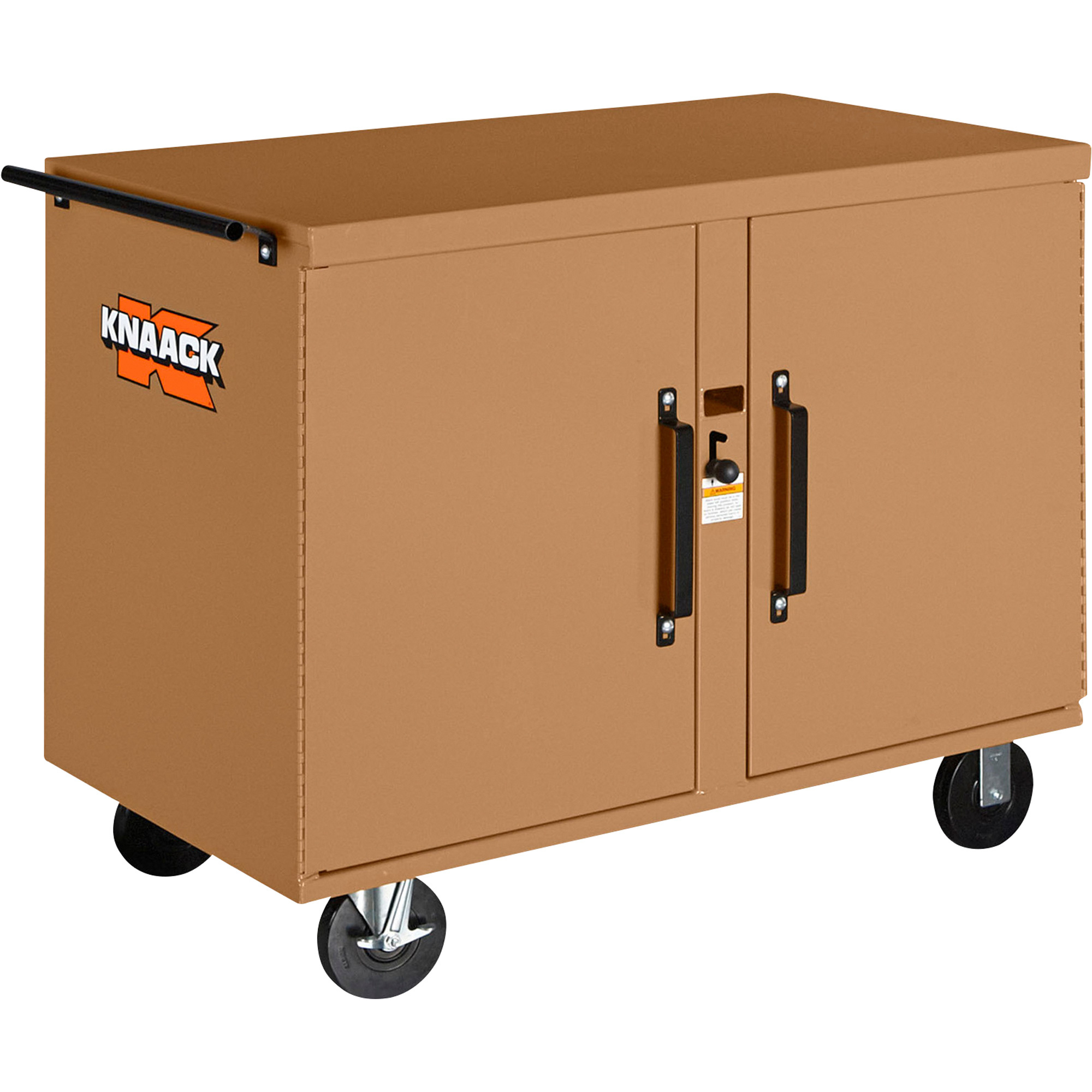 Storagemaster 1000-Lb. Capacity Rolling Workbench — Tan, 46 1/4Inch W x 25Inch D. x 37 1/2Inch H, Model - KNAACK 45