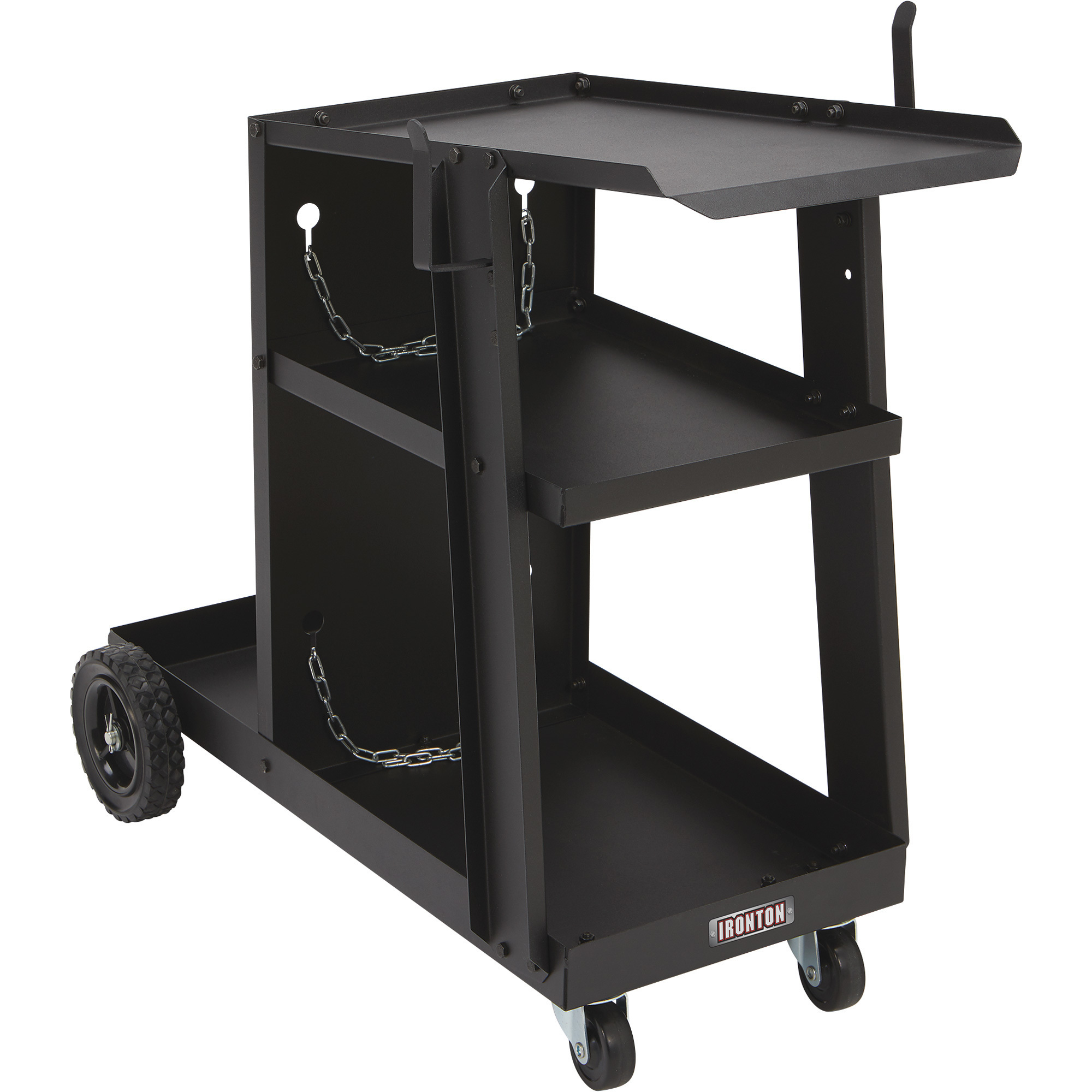 Ironton 3-Tier Welding Cart, 31 1/2Inch L x 16 1/8Inch W x 28Inch H