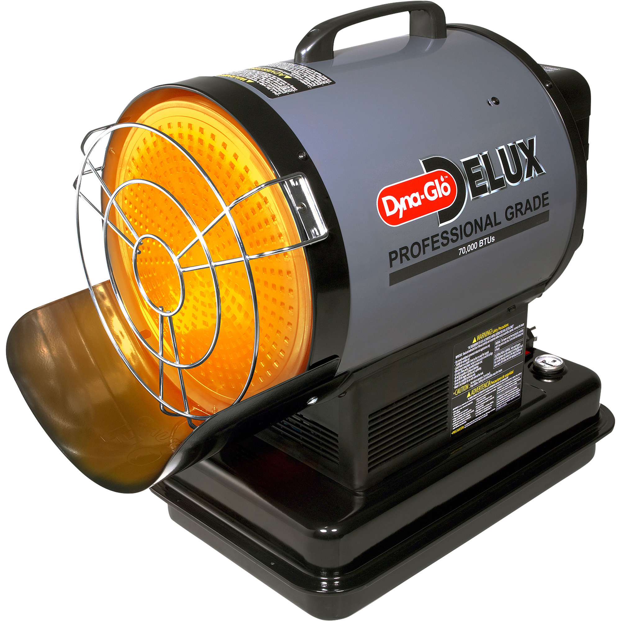 Delux Kerosene Forced Air Heater — 70,000 BTU, Model - Dyna-Glo SF70DGD