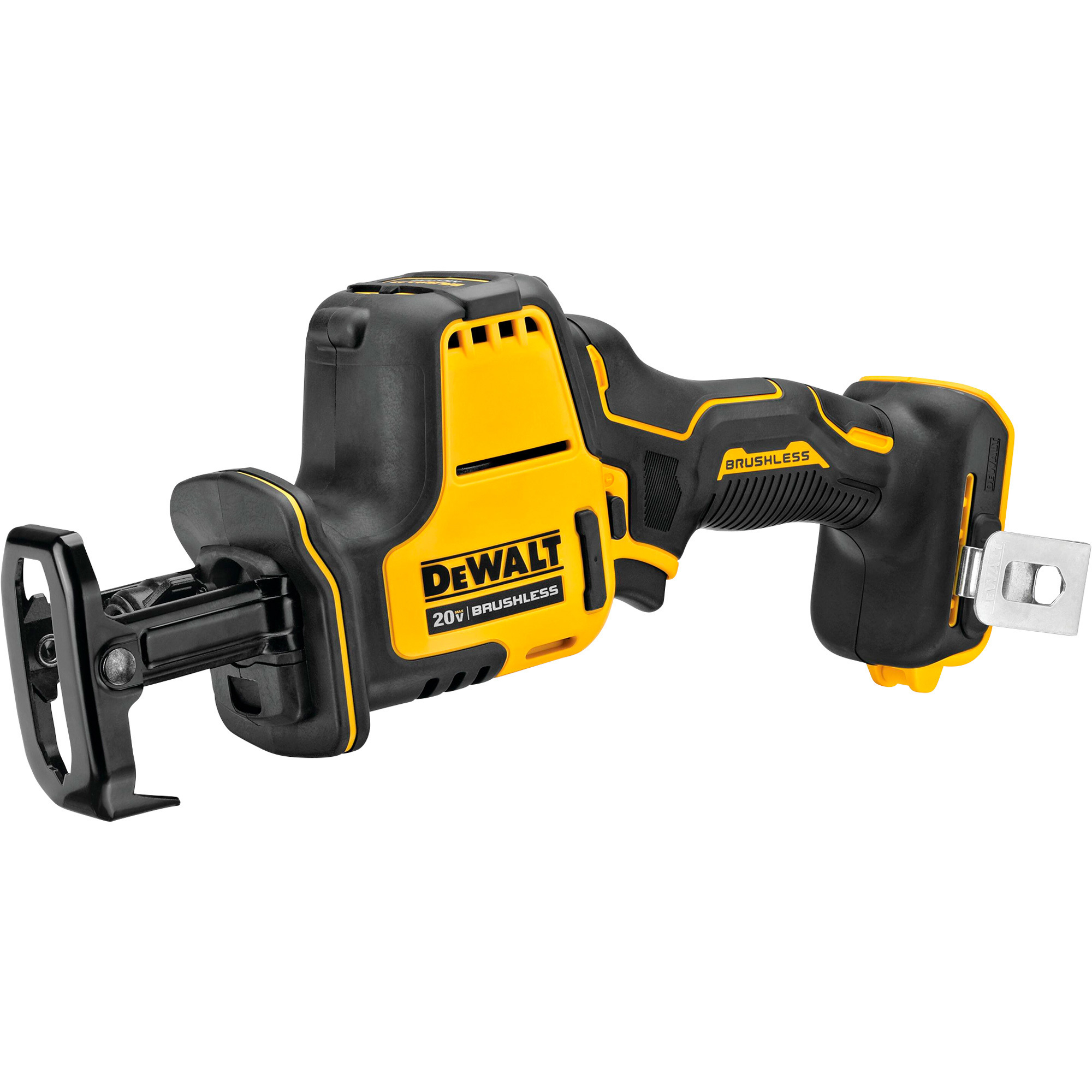 DEWALT 20V MAX* Brushless Cordless One-Handed Reciprocating Saw, Tool Only, Model DCS369B