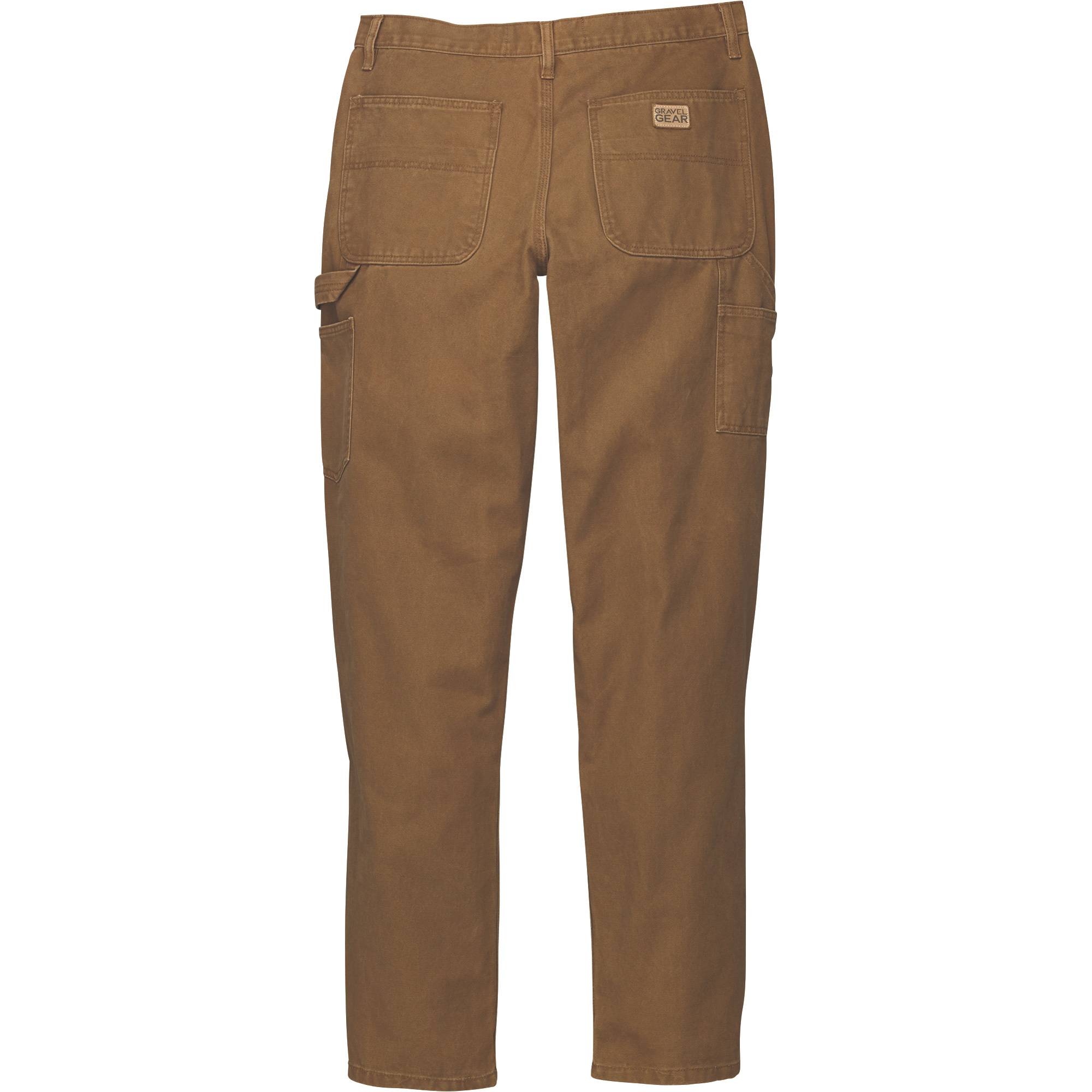 Gravel Gear Men's Duck Carpenter Pants â Rust, 30Inch Waist x 32Inch Inseam