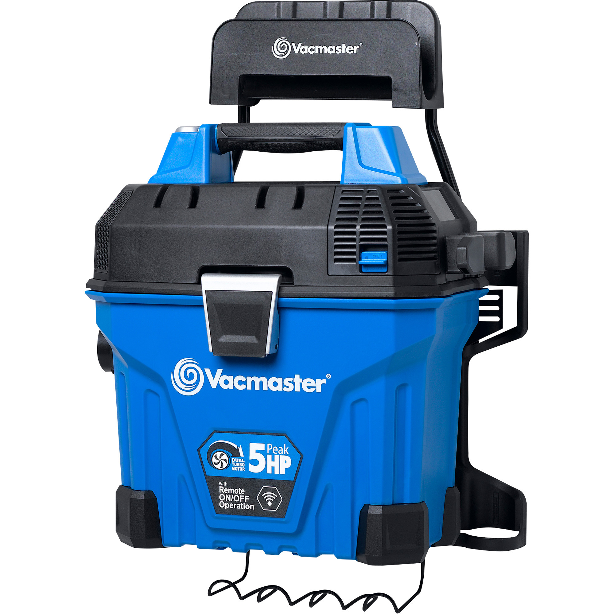 VacMaster Wet/Dry Garage Vacuum with Wall-Mount System â 5-Gal. Capacity, 5 HP, Model VWMB508 0101