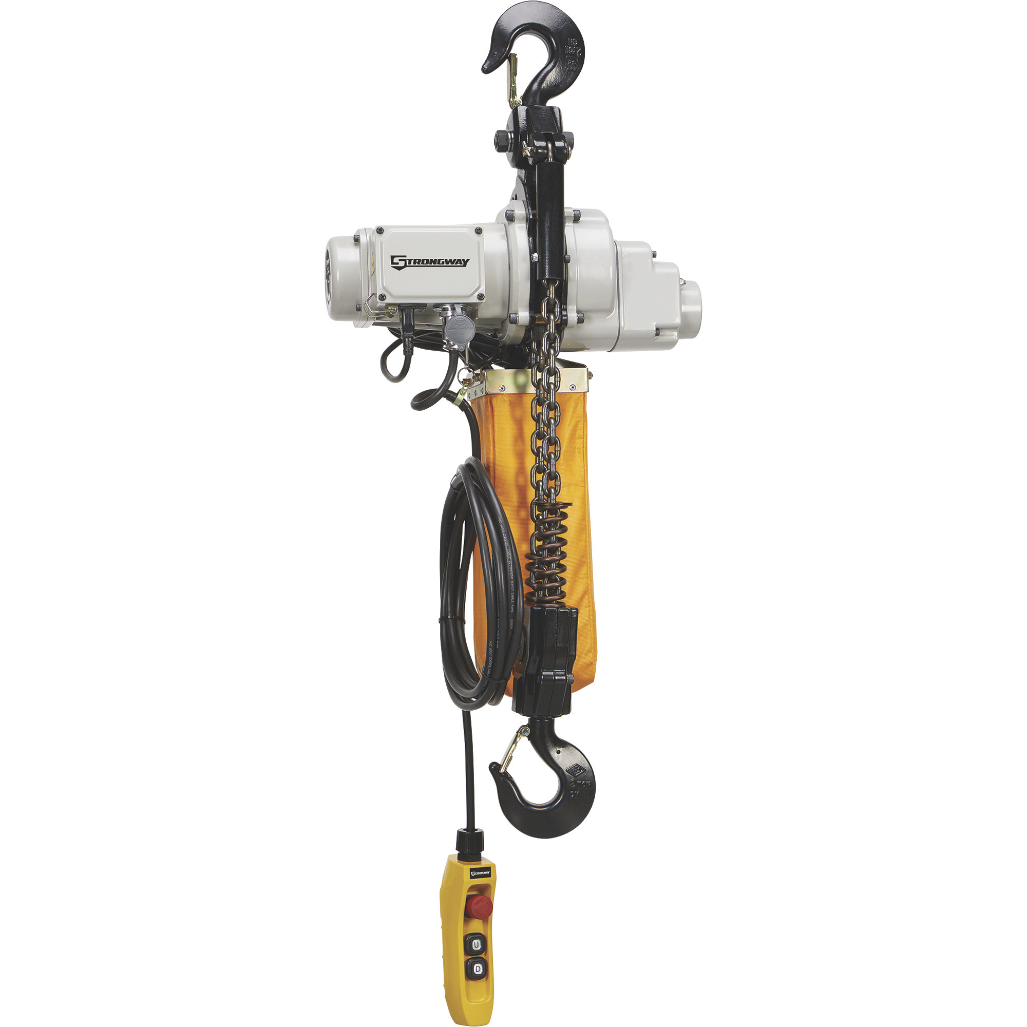 Strongway Electric Chain Hoist - 2-Ton Load Capacity, 9.84ft. Lift