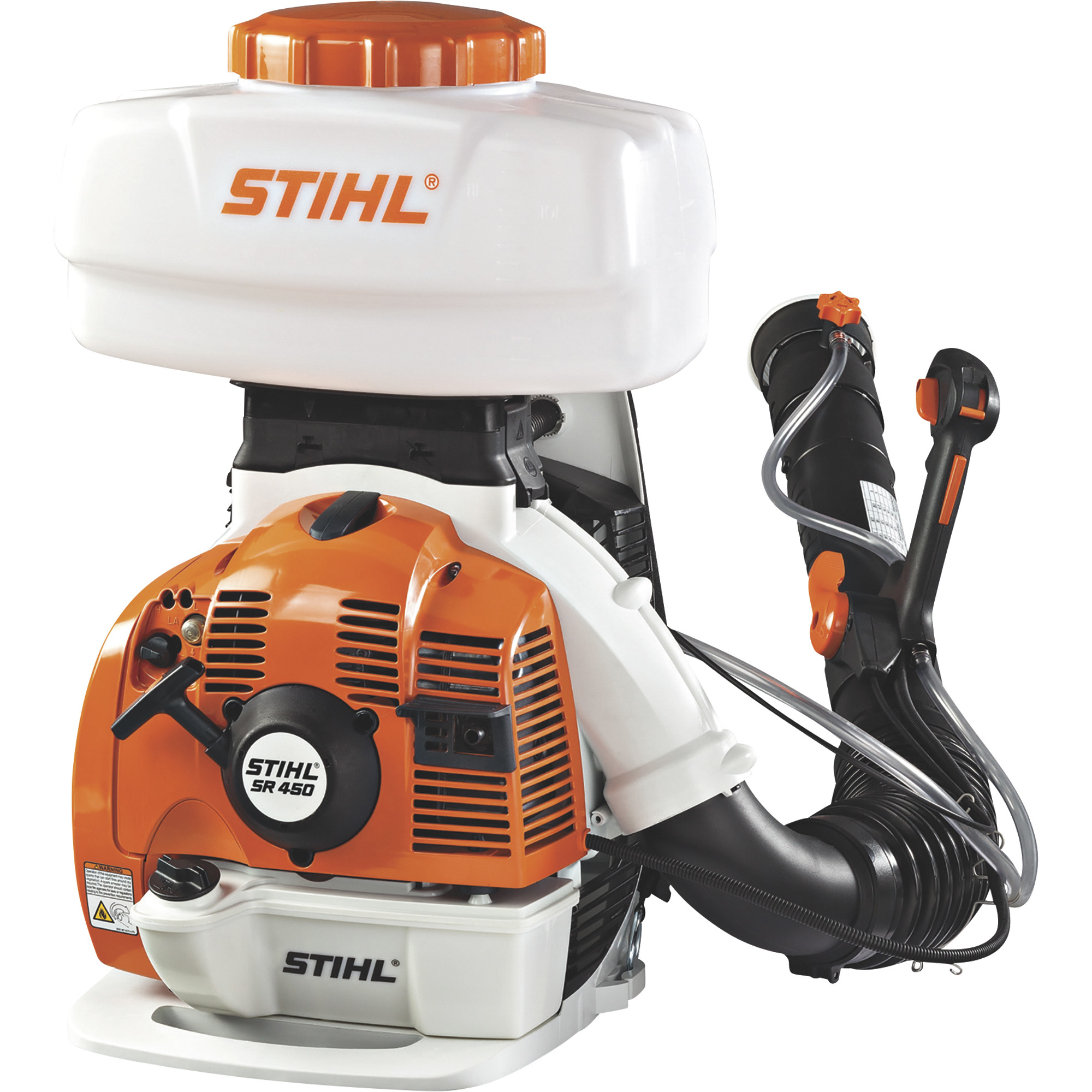 STIHL Gas-Powered Professional-Grade Disinfectant Backpack Sprayer / Fogger, 3.7-Gallon Capacity, Model SR 450